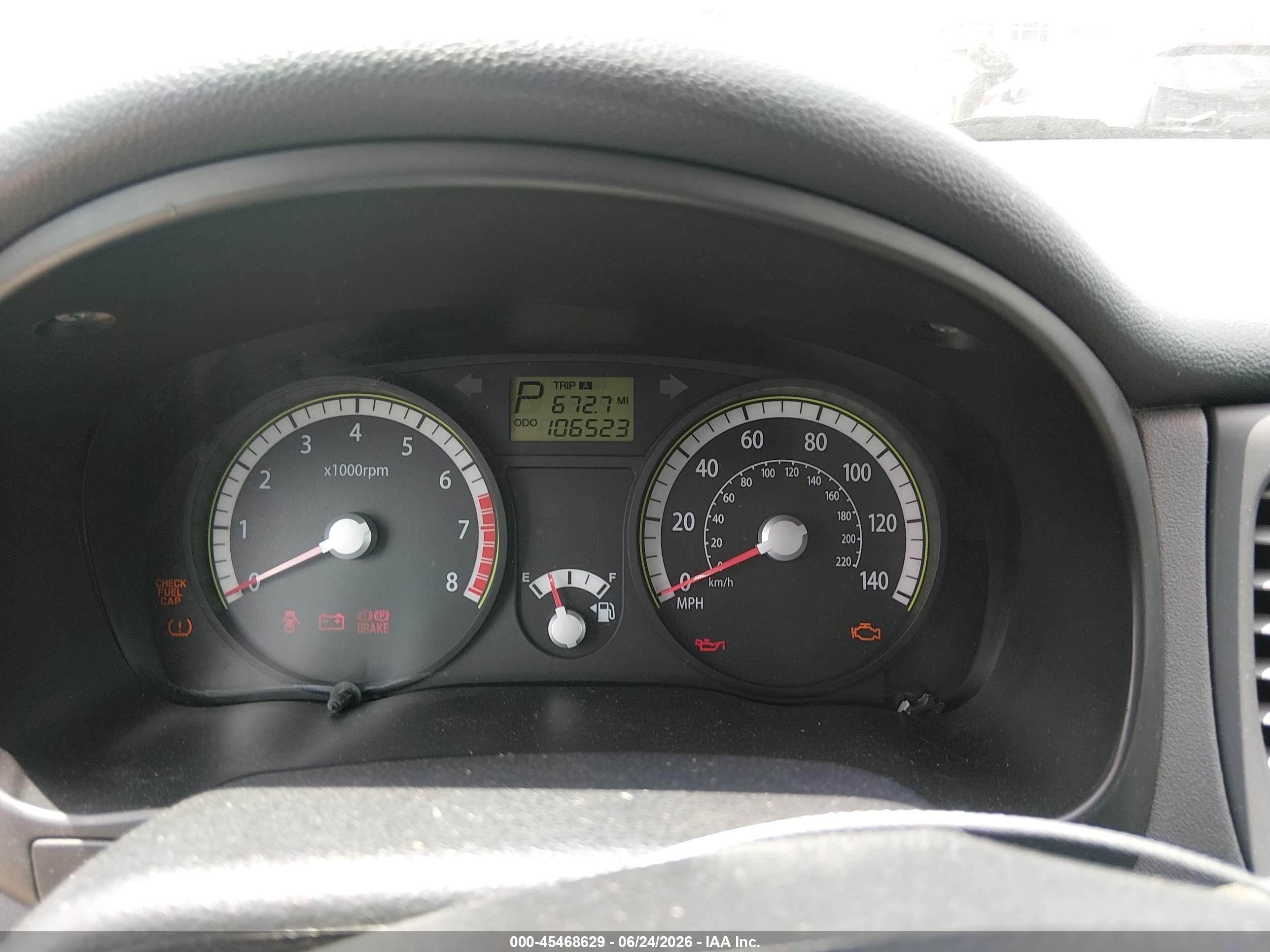 2009 Kia Rio Lx Gray vin: KNADE223296460368