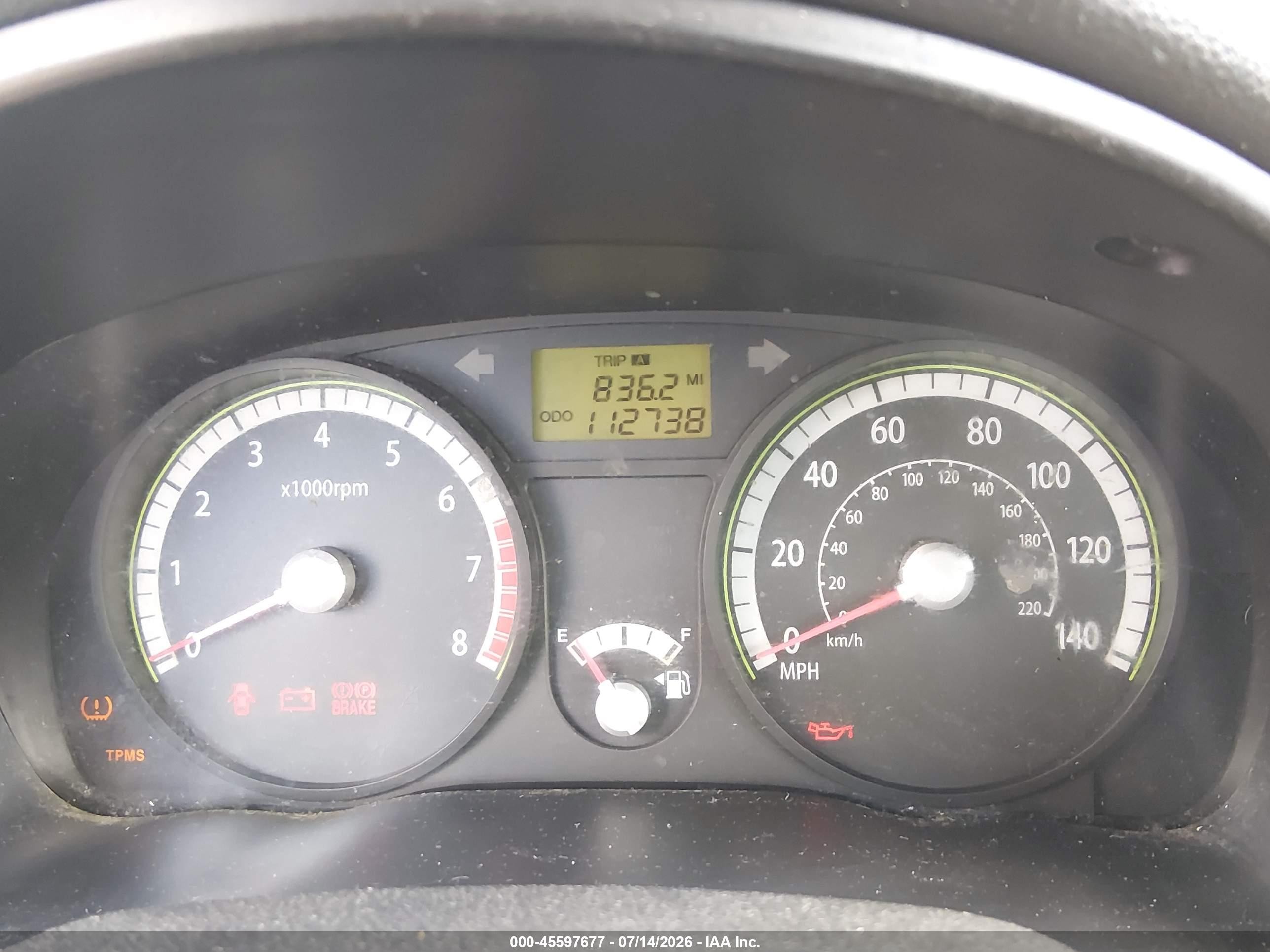 2009 Kia Rio Lx Orange vin: KNADE223396543291