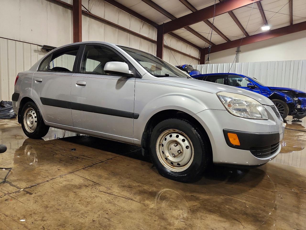 2009 Kia Rio Base/lx/sx Silver vin: KNADE223396561189