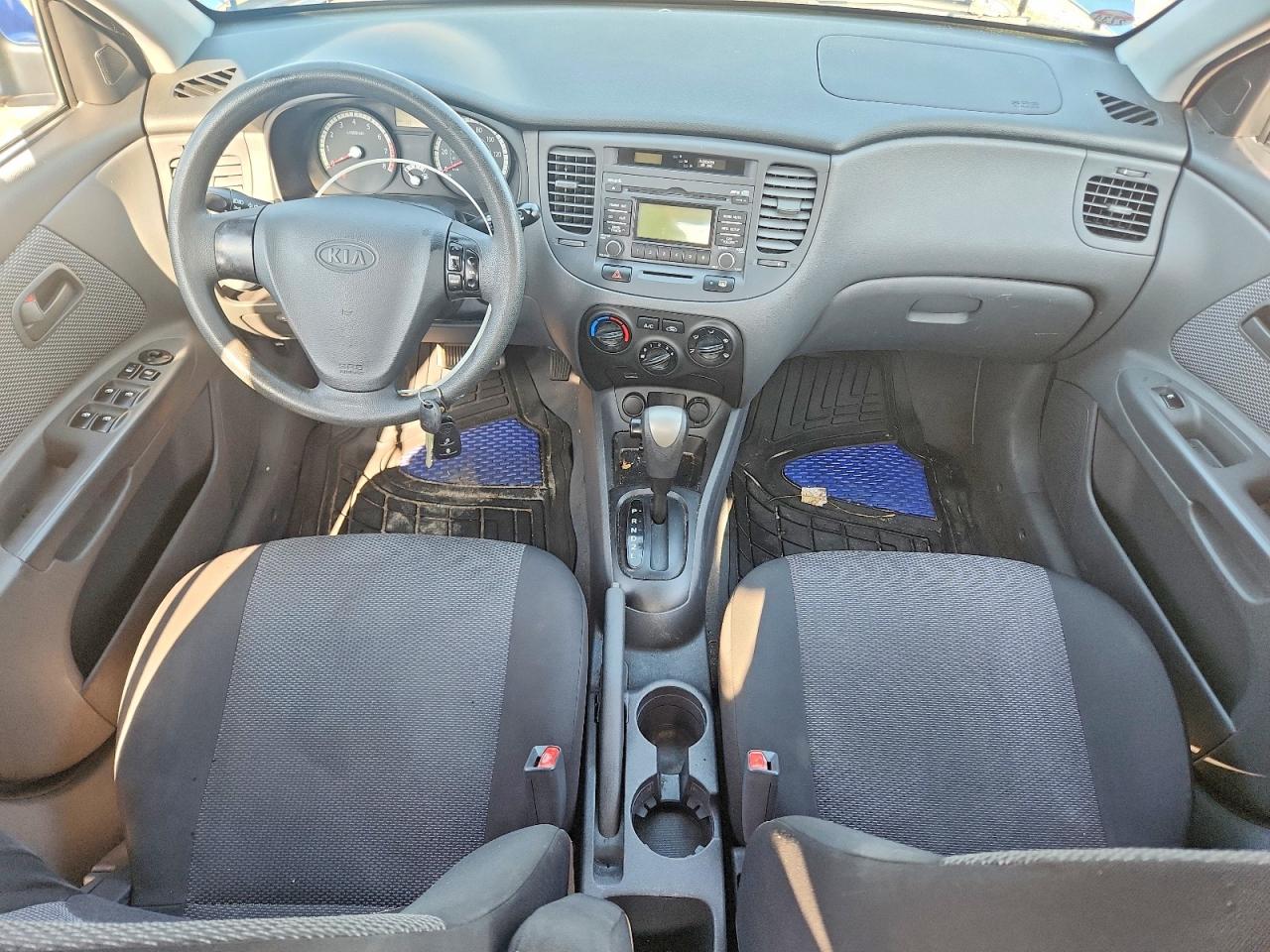 2009 Kia Rio Base Blue vin: KNADE223396576100