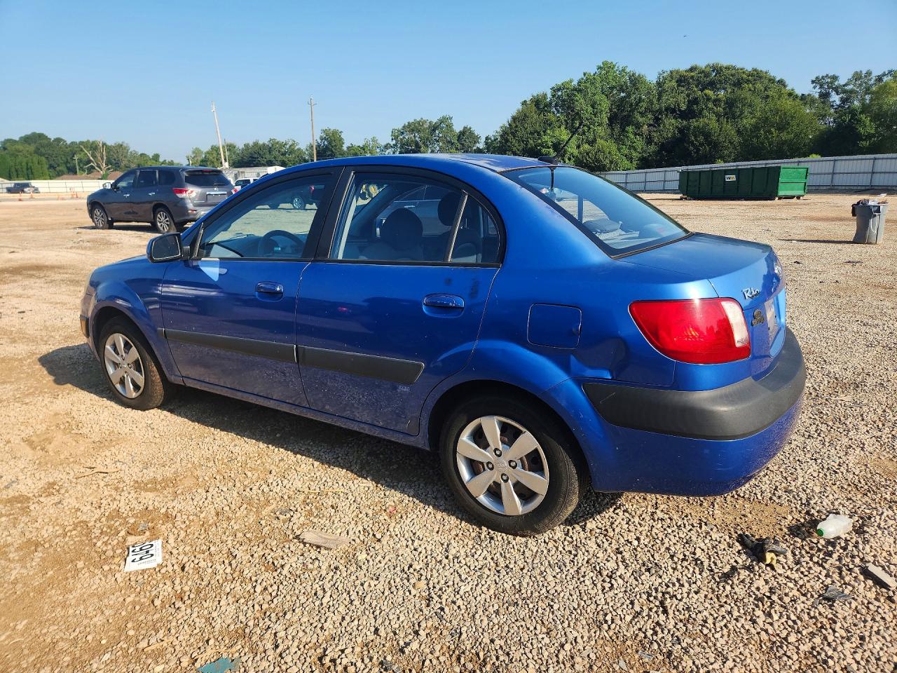 2009 Kia Rio Base Blue vin: KNADE223396576100