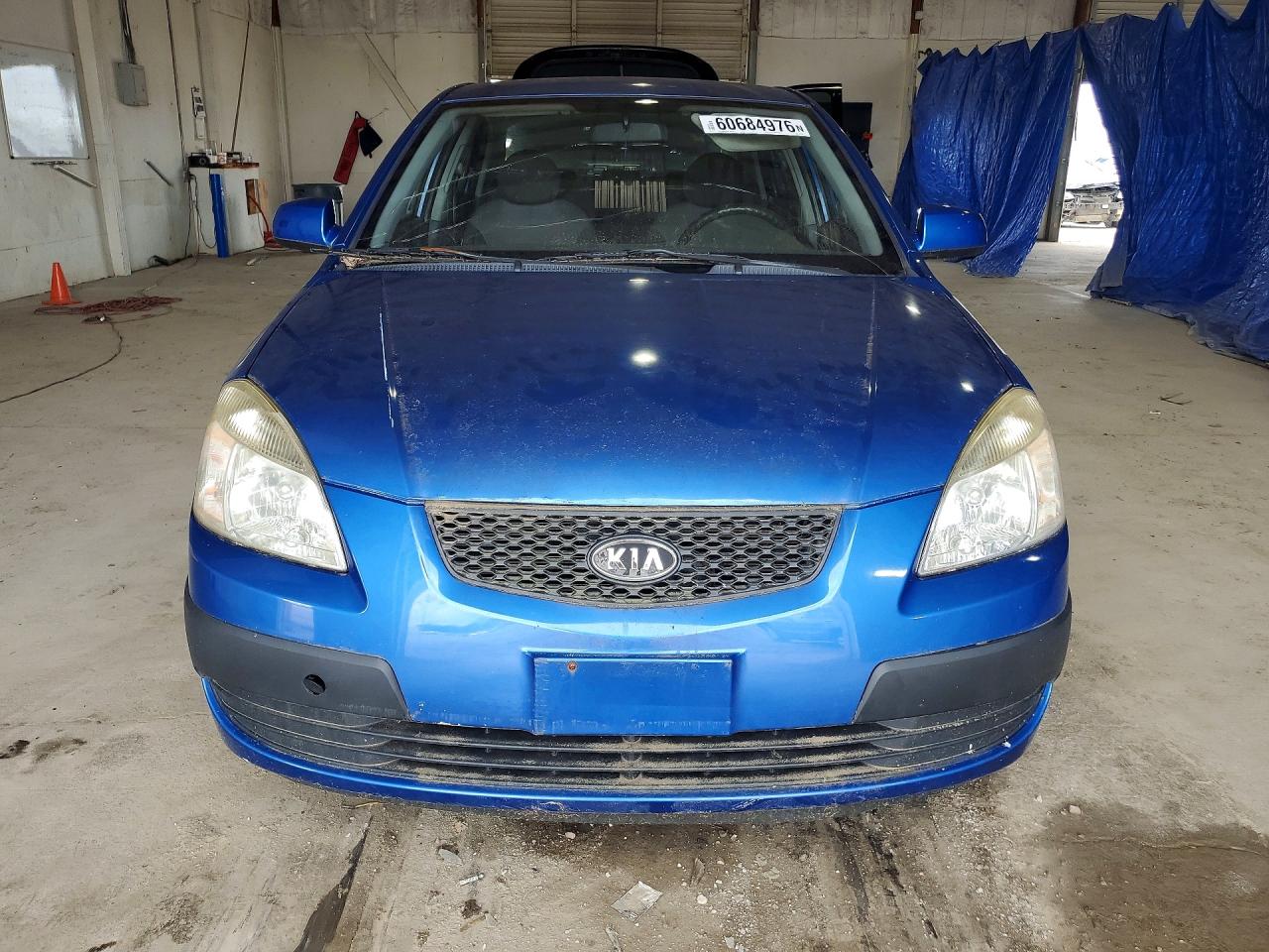2009 Kia Rio Base Blue vin: KNADE223796544993