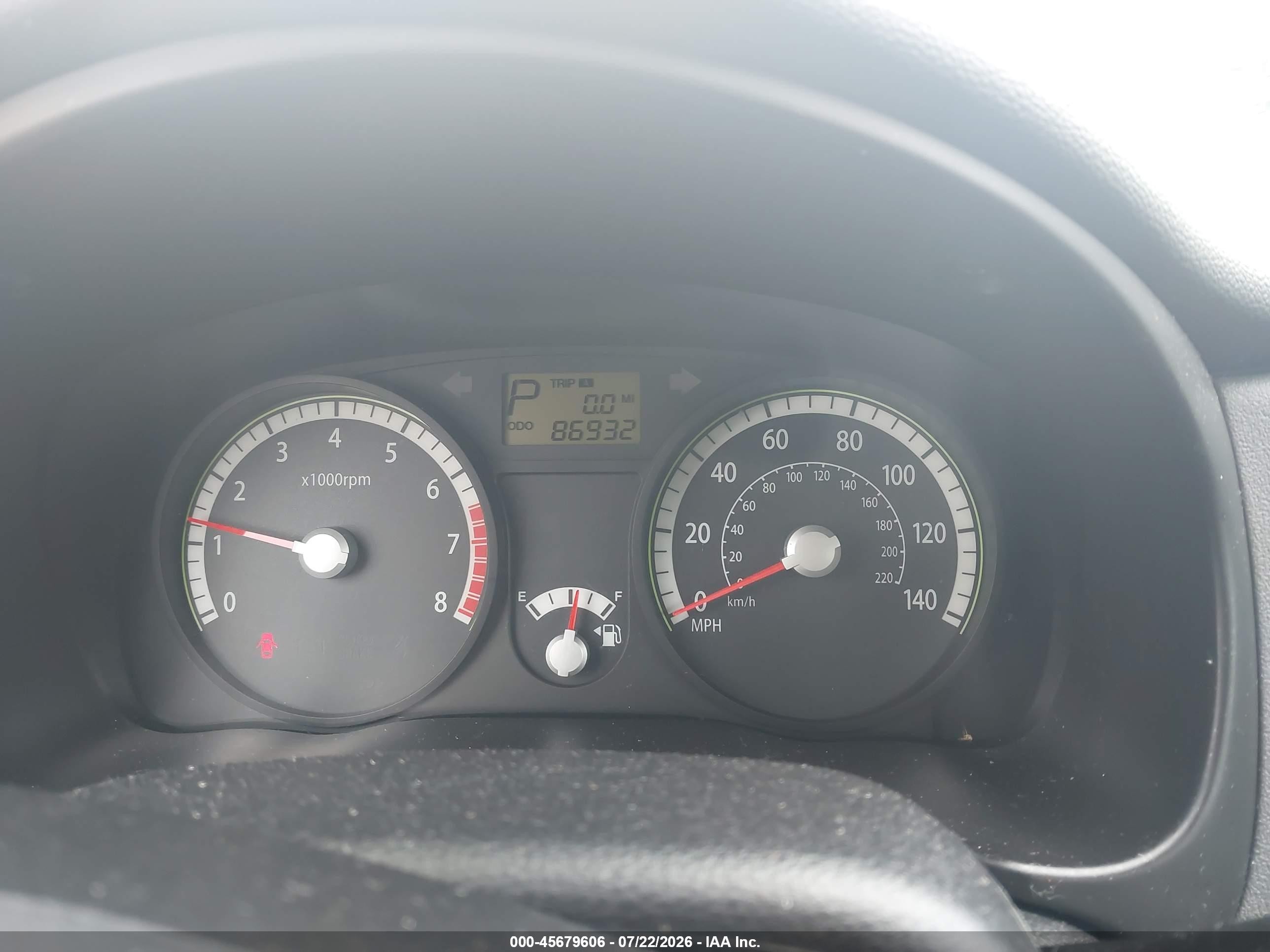 2009 Kia Rio Lx Белый vin: KNADE223896518807