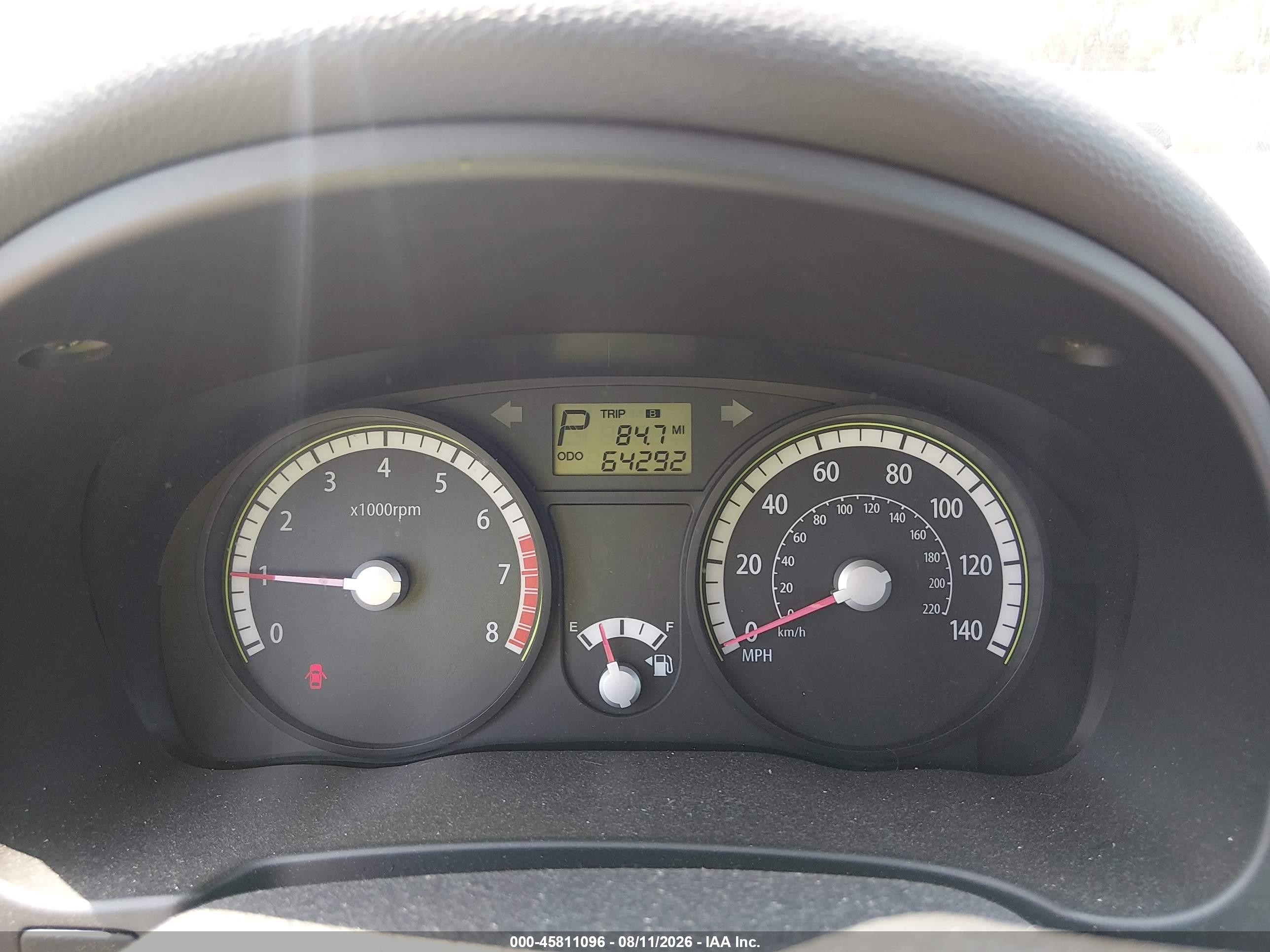 2009 Kia Rio Lx Red vin: KNADE223996536815