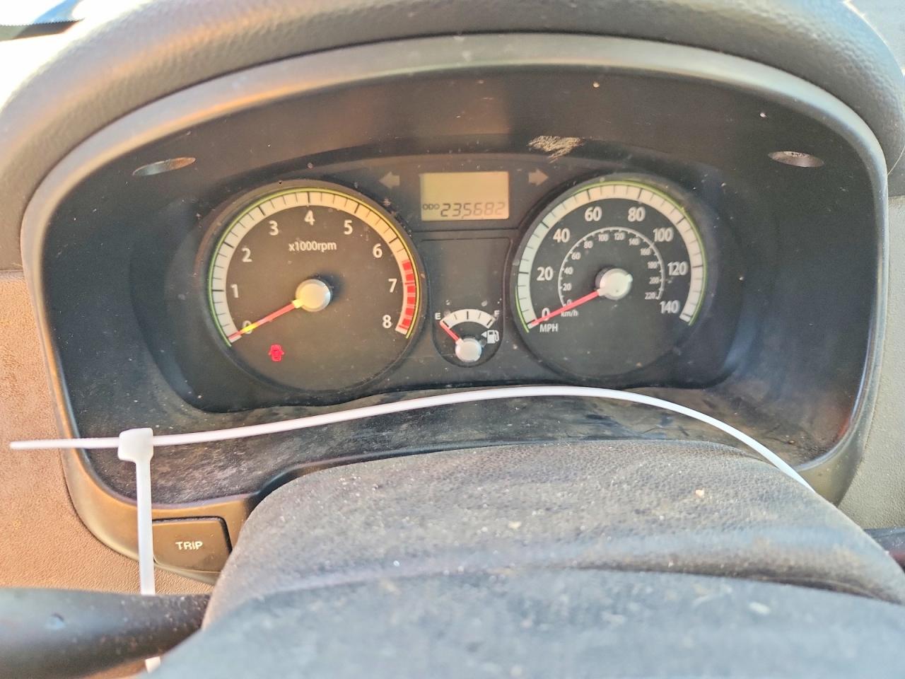 2009 Kia Rio Base Blue vin: KNADE223X96455905