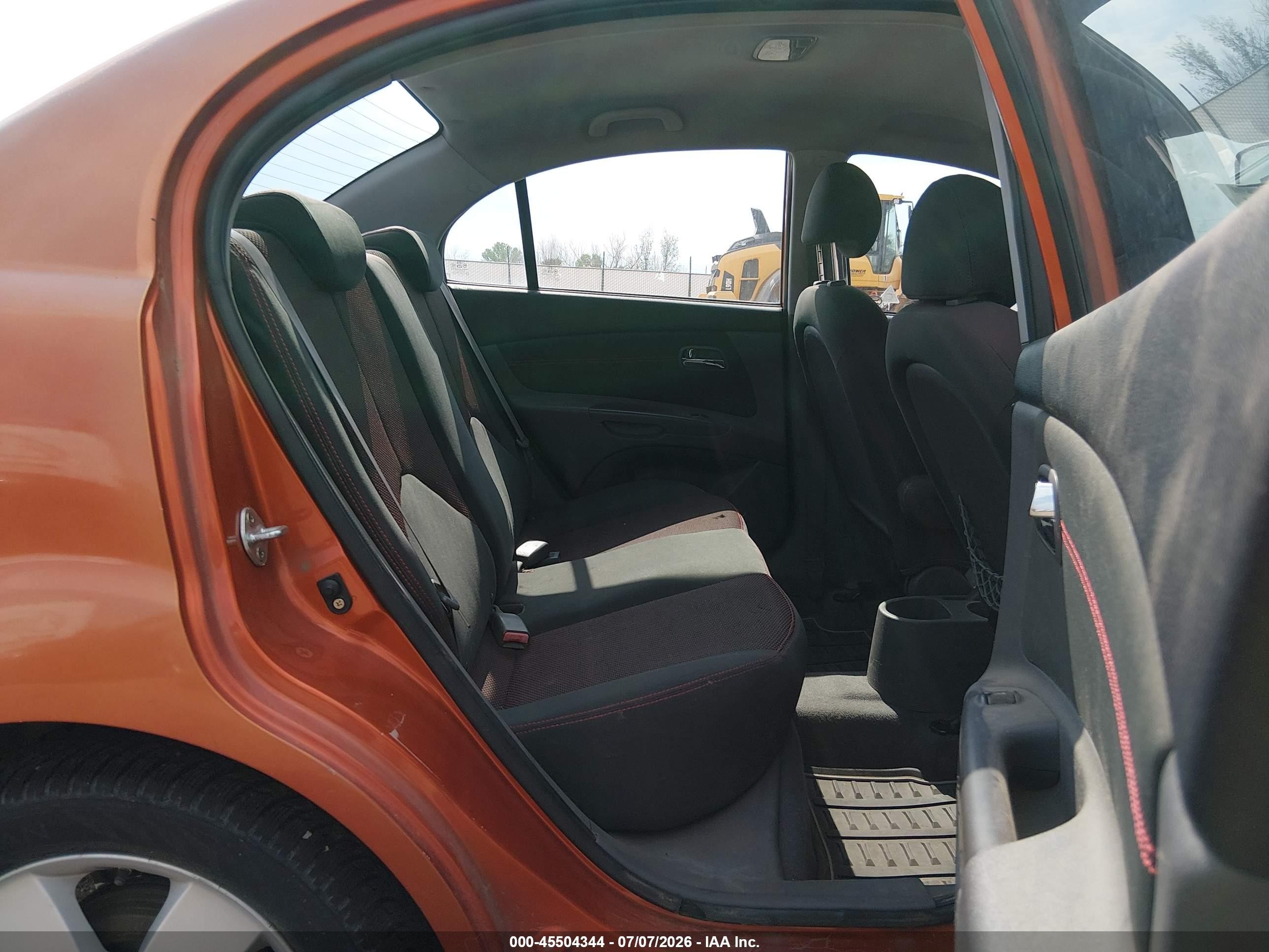2009 Kia Rio Sx Orange vin: KNADE223X96515181