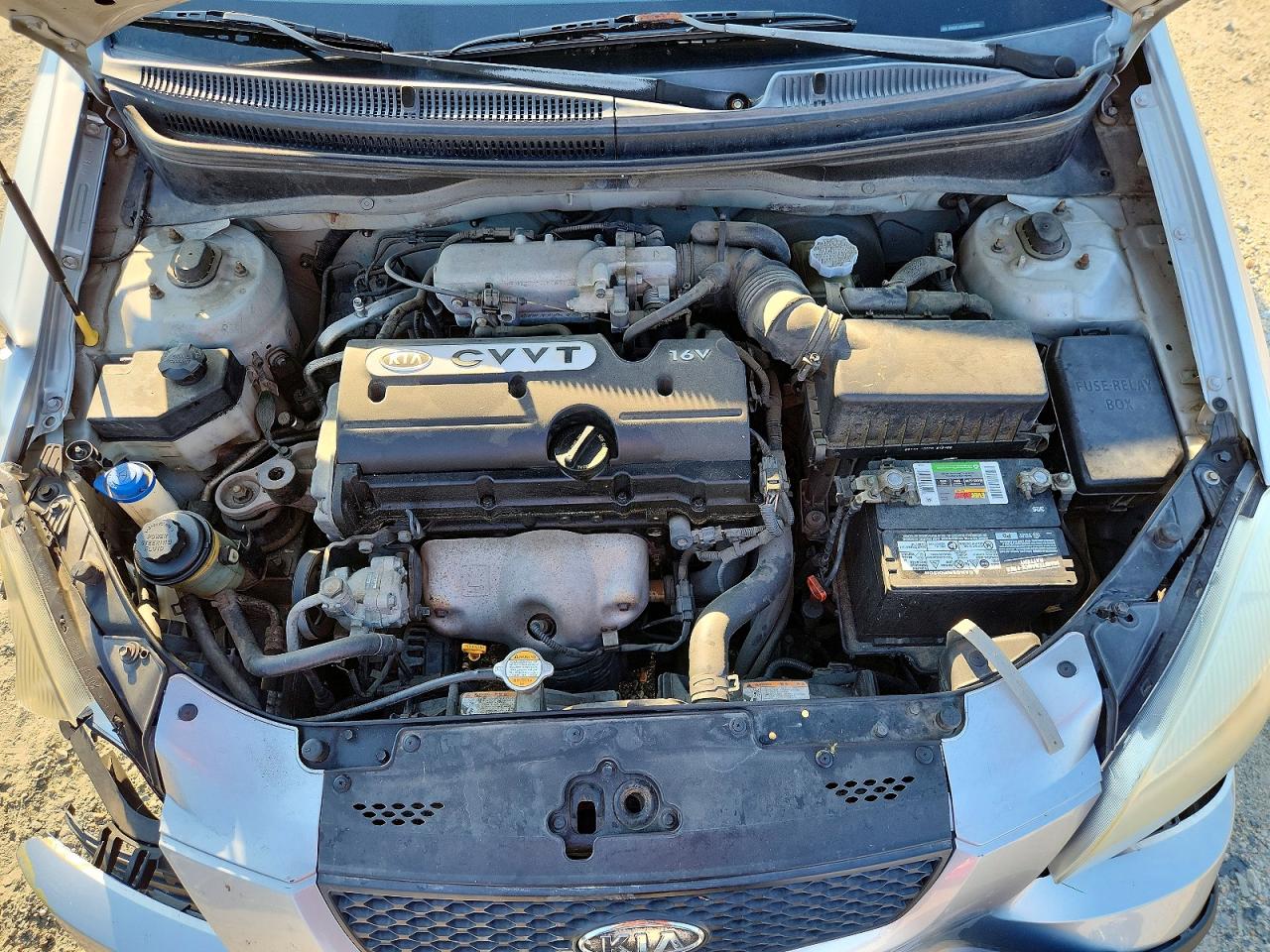 2009 Kia Rio 5 Sx Silver vin: KNADE243396496700