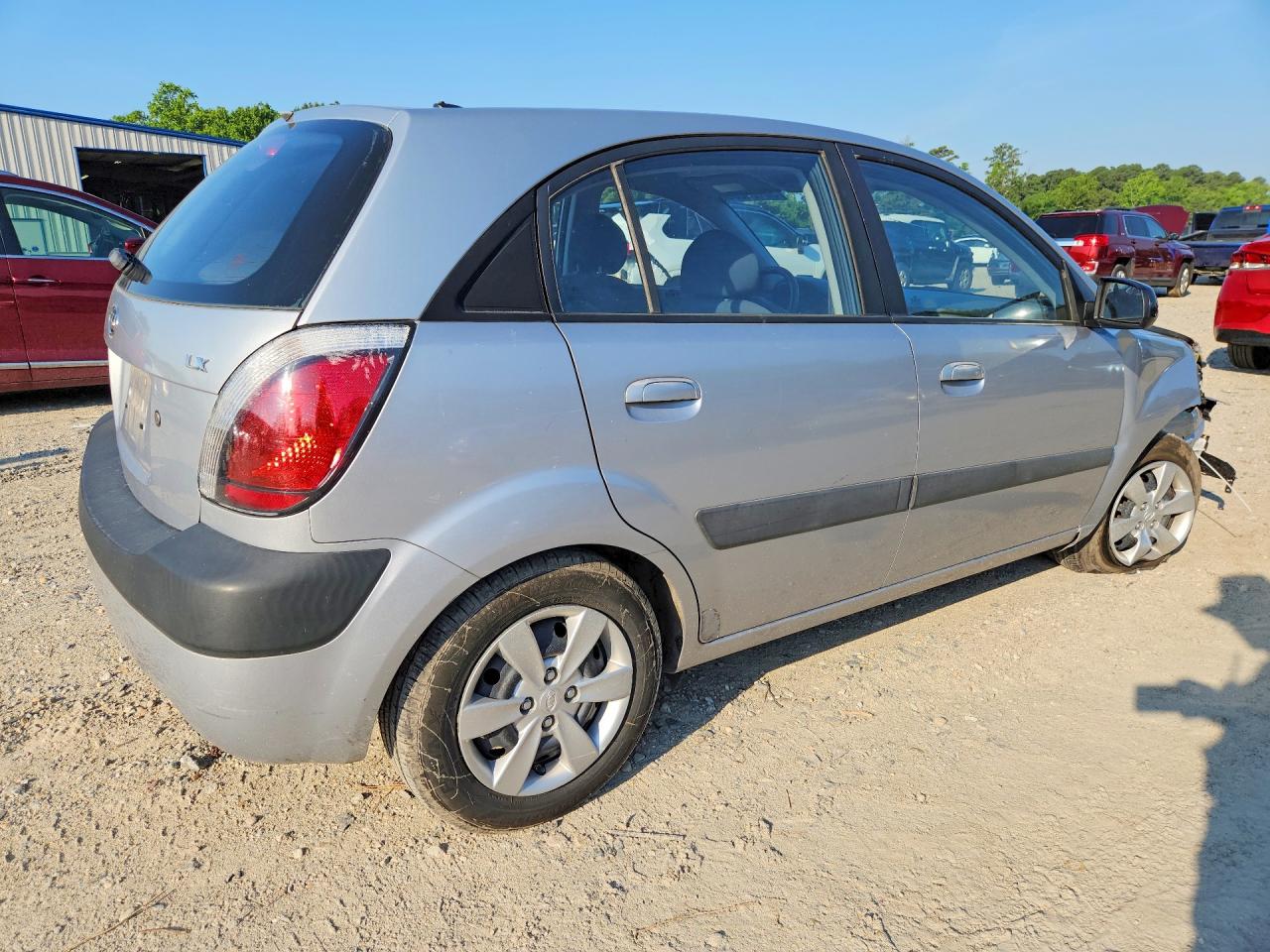 2009 Kia Rio 5 Sx Silver vin: KNADE243396496700