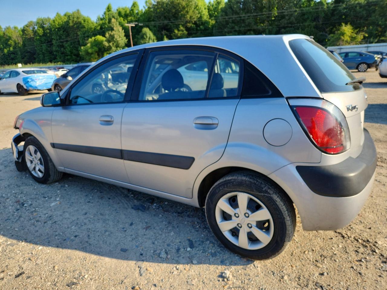 2009 Kia Rio 5 Sx Silver vin: KNADE243396496700