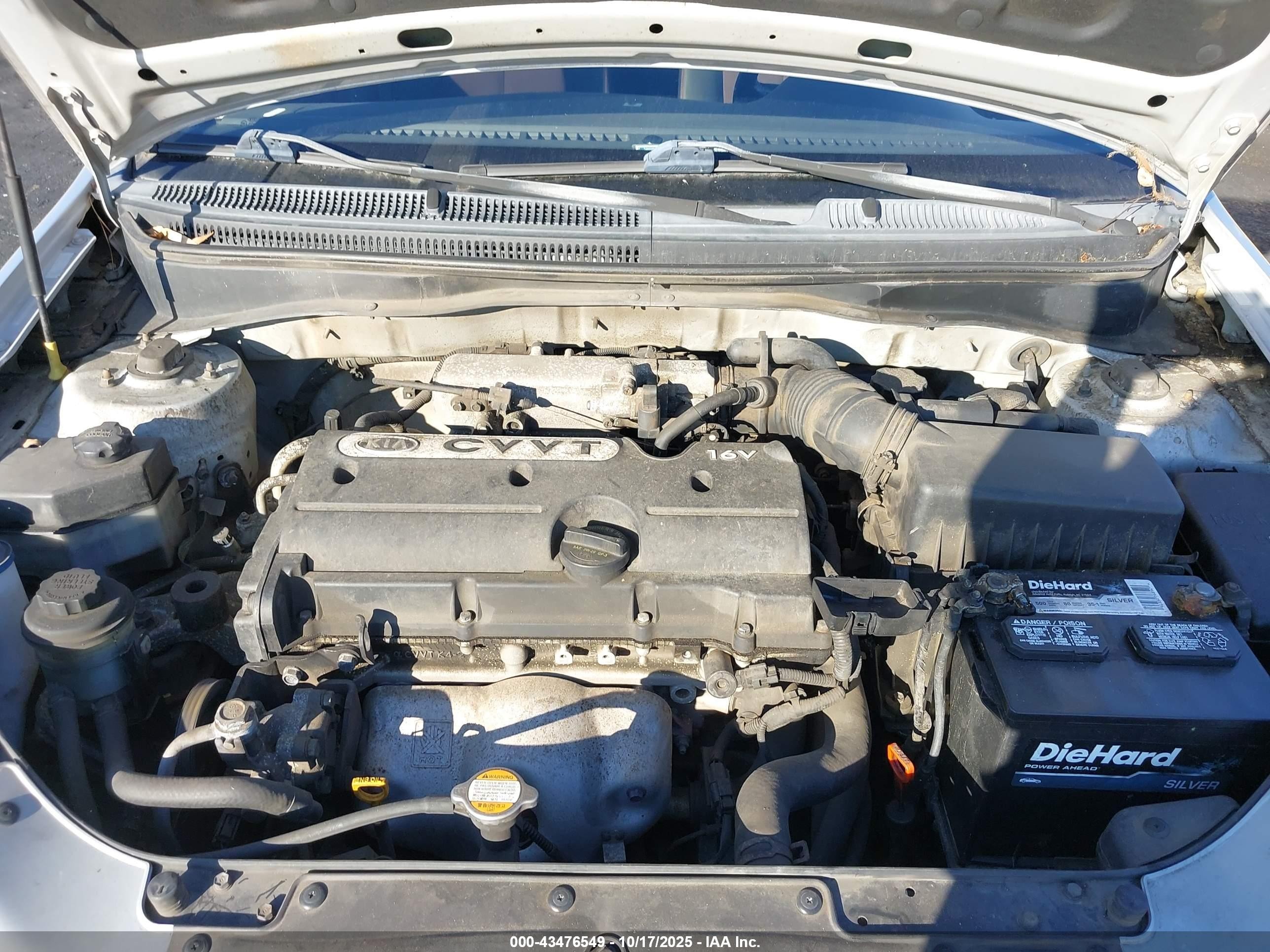 2009 Kia Rio5 Sx Silver vin: KNADE243496483647