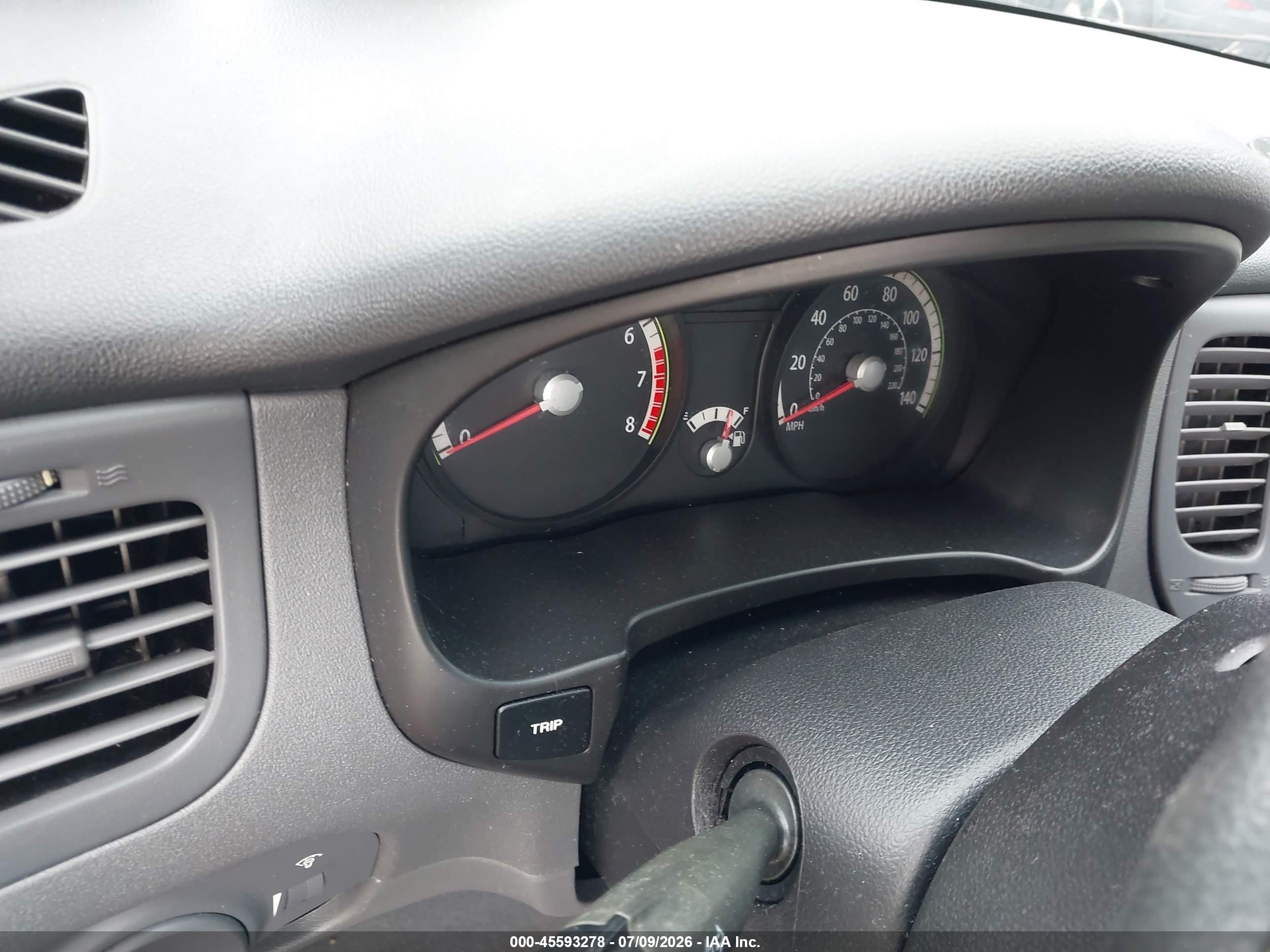 2009 Kia Rio5 Lx Red vin: KNADE243896530954