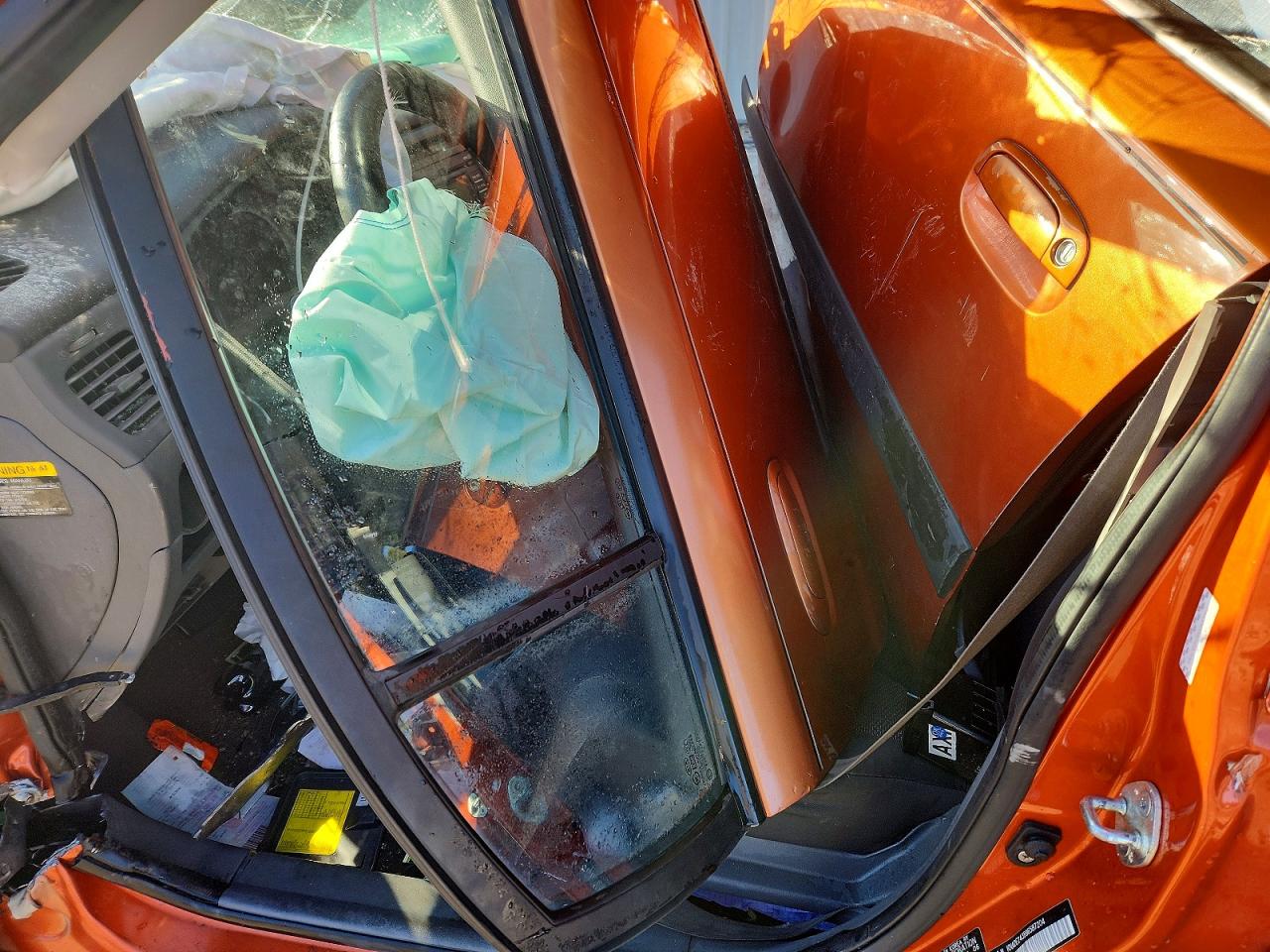 2009 Kia Rio 5 Sx Orange vin: KNADE243896587204