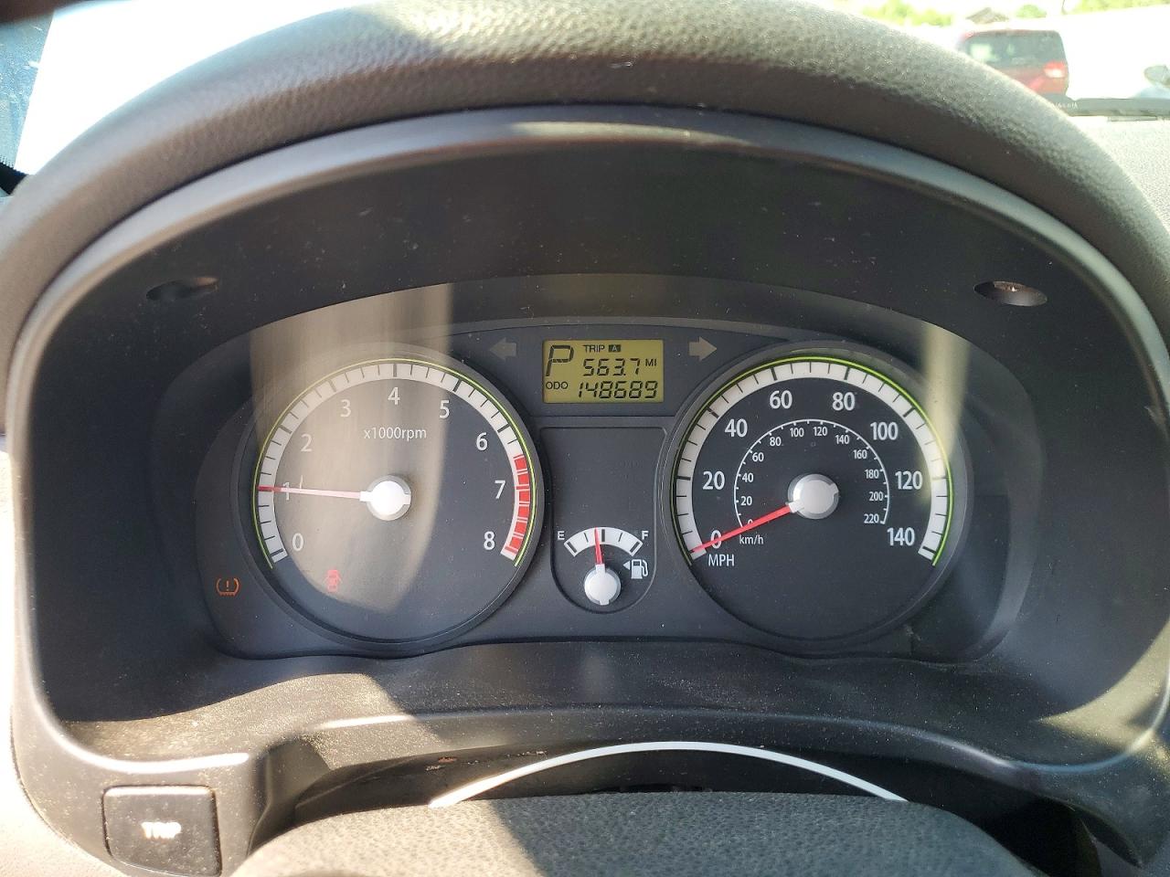 2009 Kia Rio 5 Sx Blue vin: KNADE243X96567200