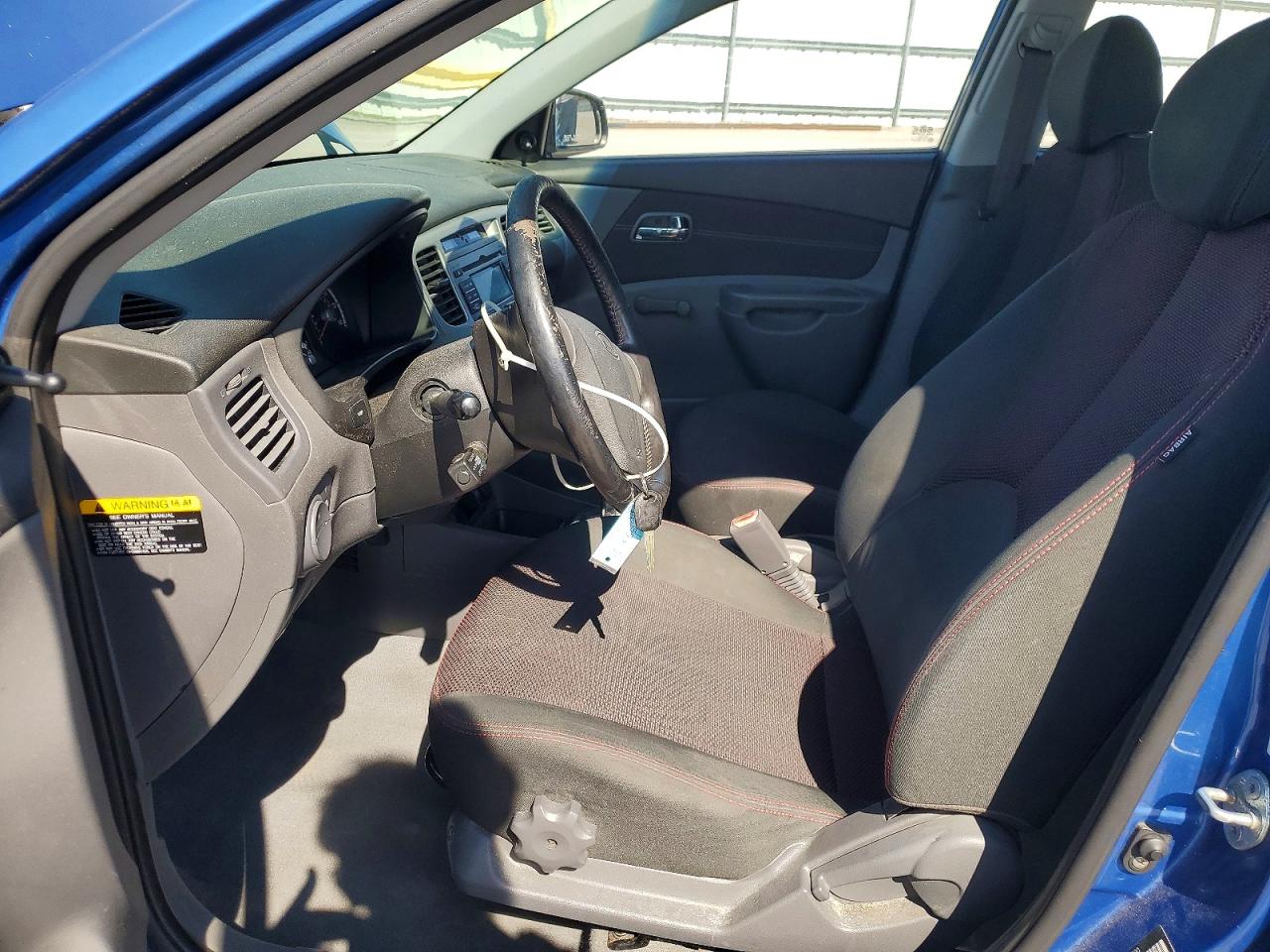 2009 Kia Rio 5 Sx Blue vin: KNADE243X96567200