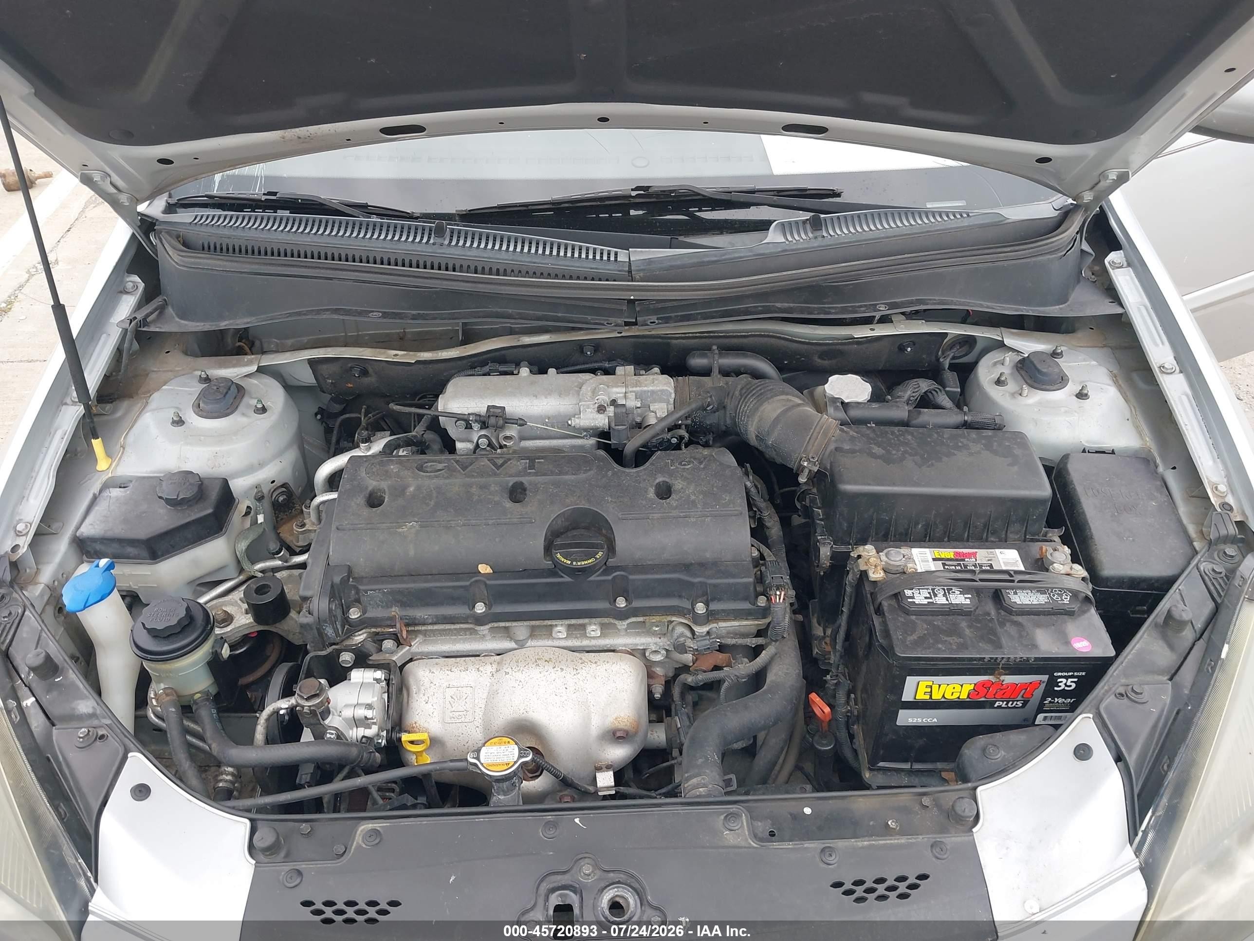 2011 Kia Rio Lx Серый vin: KNADH4A30B6748402