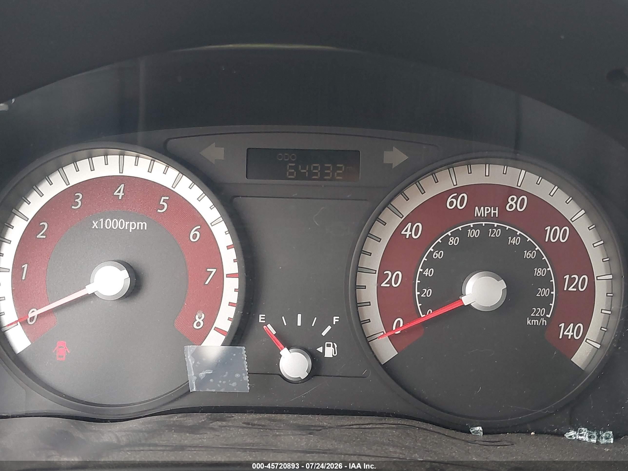 2011 Kia Rio Lx Серый vin: KNADH4A30B6748402