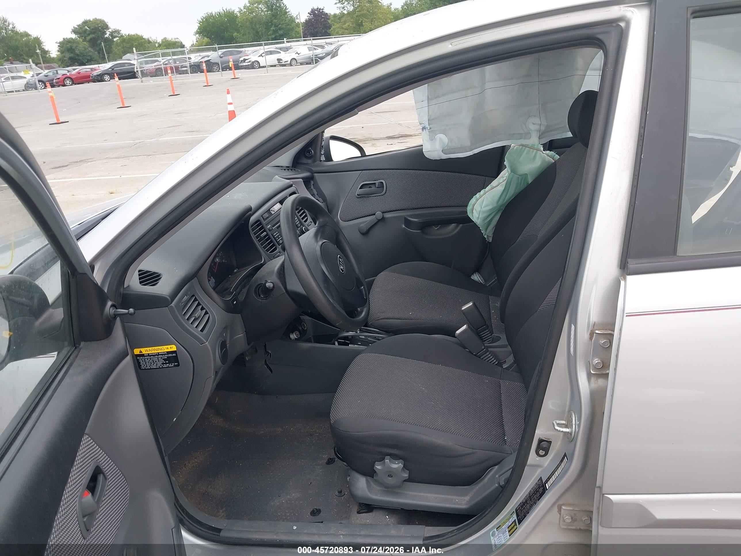 2011 Kia Rio Lx Серый vin: KNADH4A30B6748402
