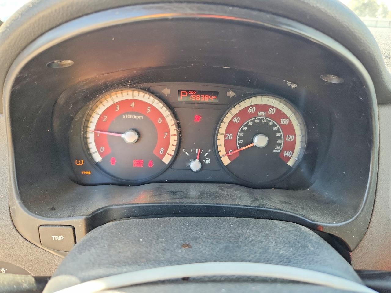 2011 Kia Rio Lx Maroon vin: KNADH4A31B6736906