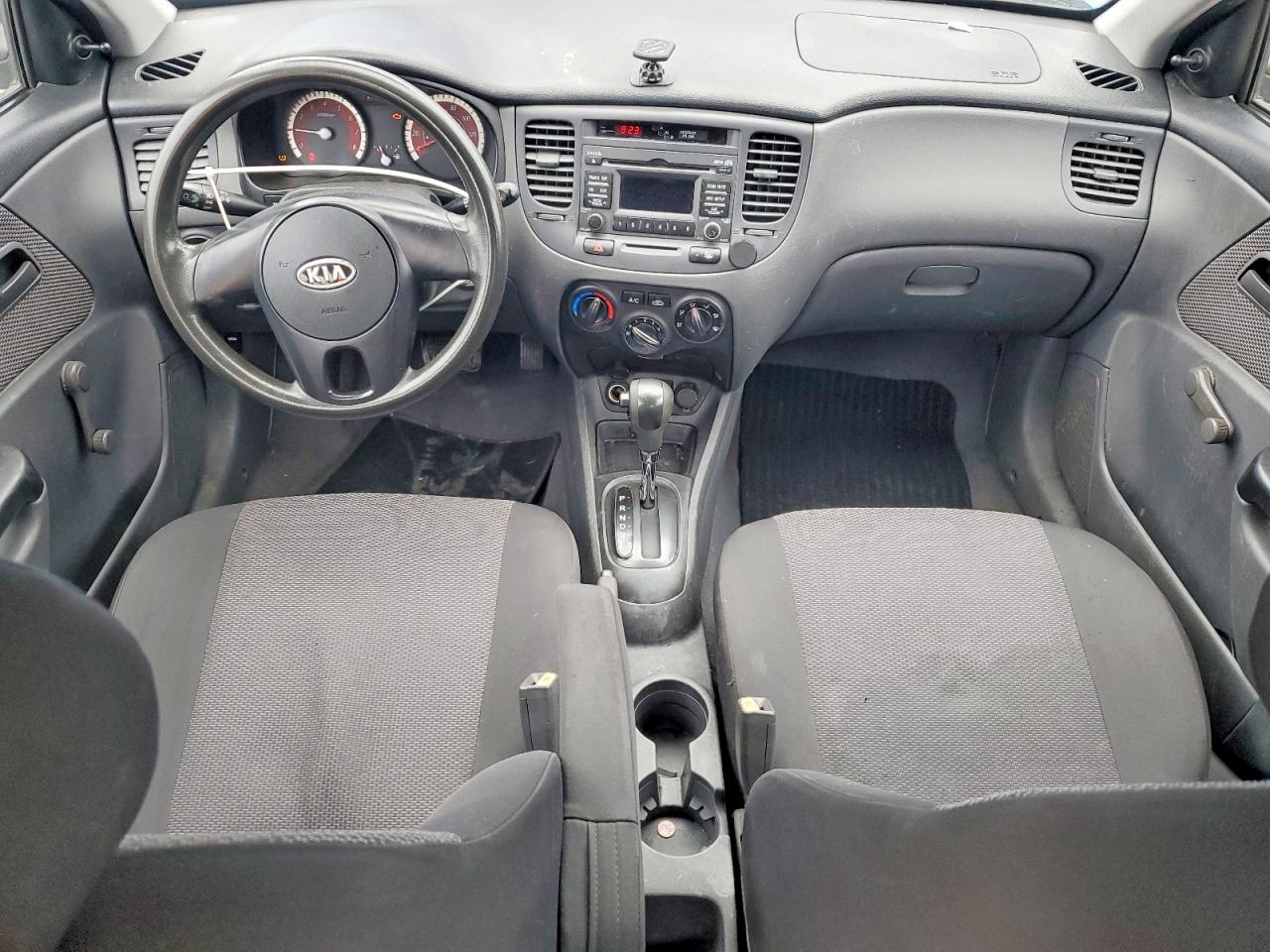2010 Kia Rio Base Blue vin: KNADH4A33A6635106