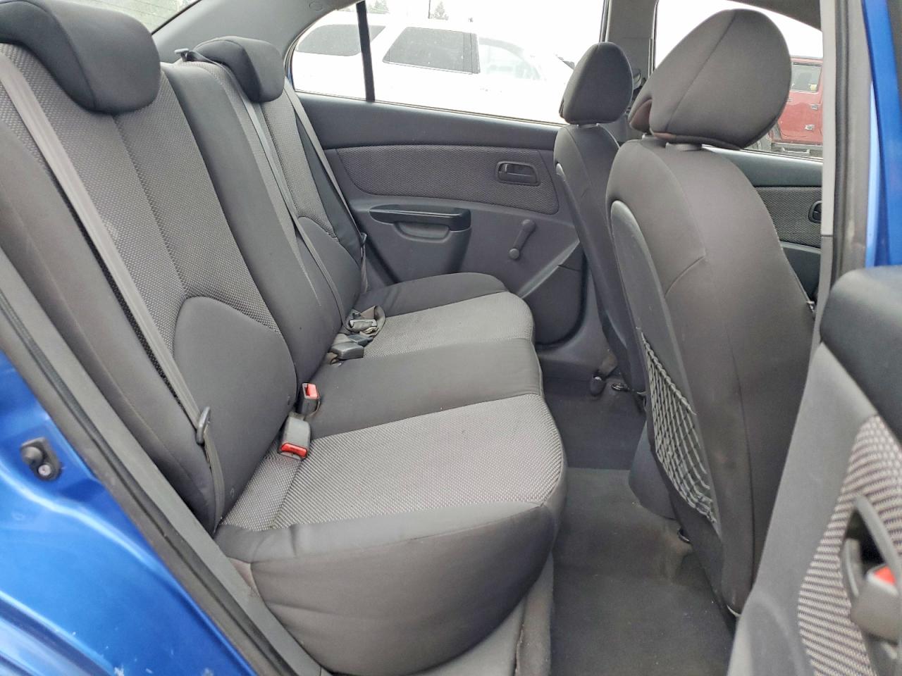 2010 Kia Rio Base Blue vin: KNADH4A33A6635106