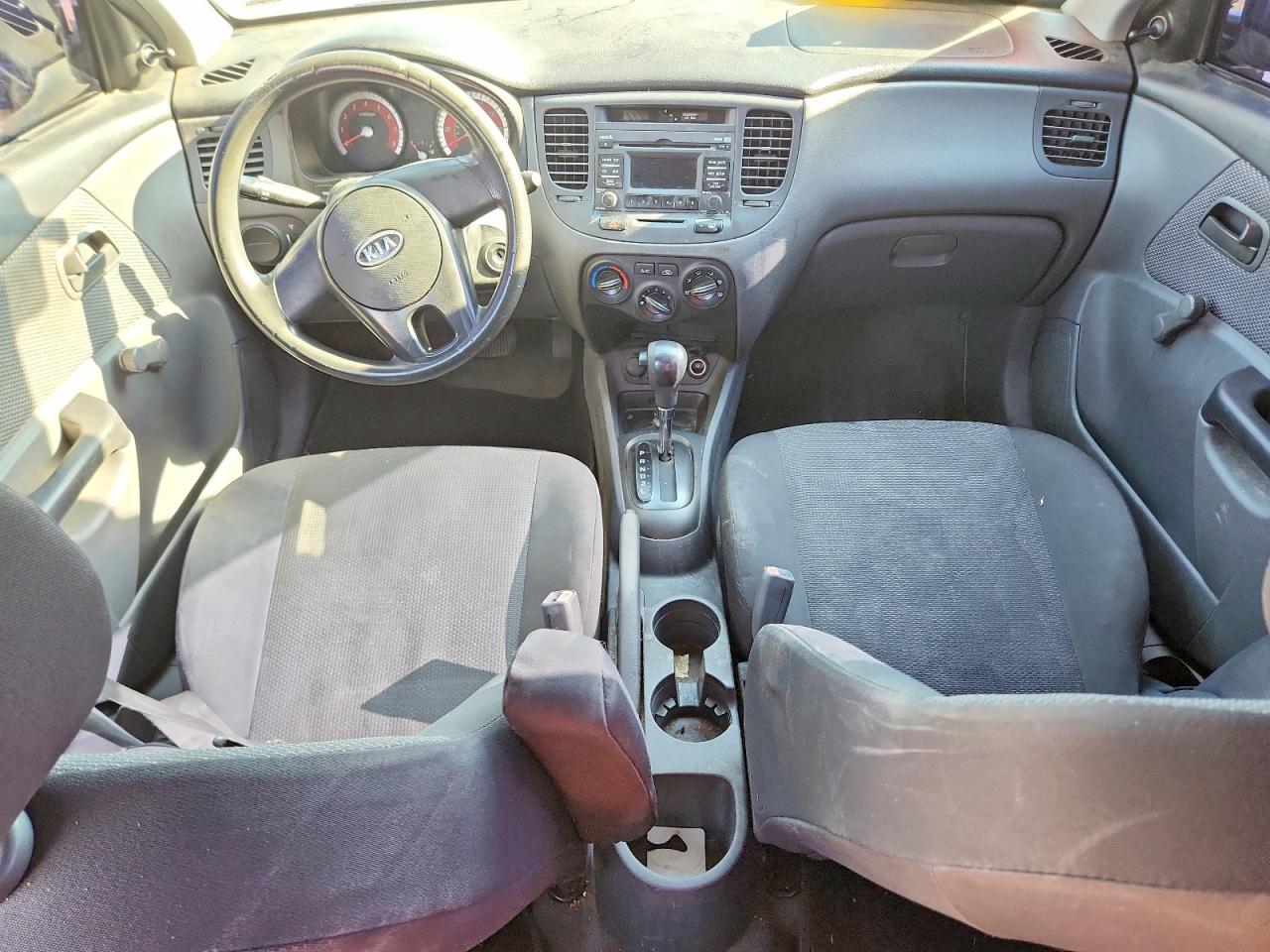 2011 Kia Rio Lx Silver vin: KNADH4A33B6734798