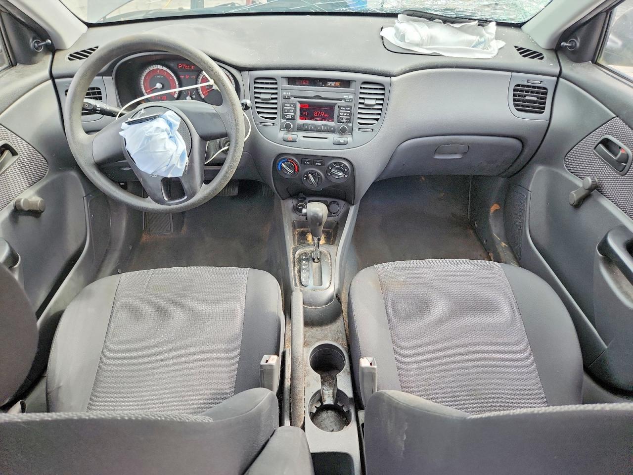 2011 Kia Rio Lx Gray vin: KNADH4A33B6944155