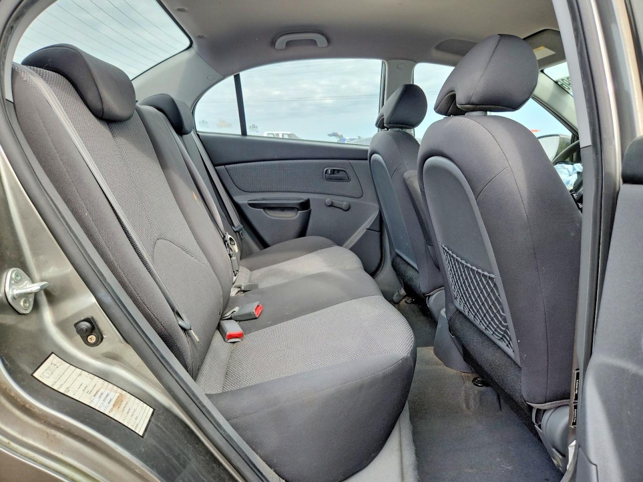 2011 Kia Rio Lx Gray vin: KNADH4A33B6944155