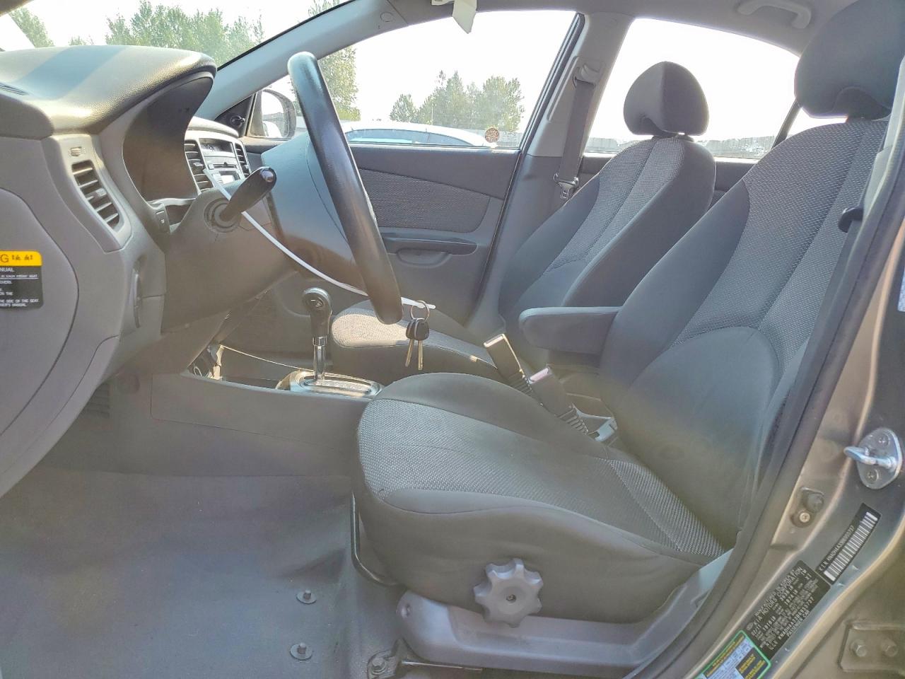 2011 Kia Rio Lx Silver vin: KNADH4A33B6955737