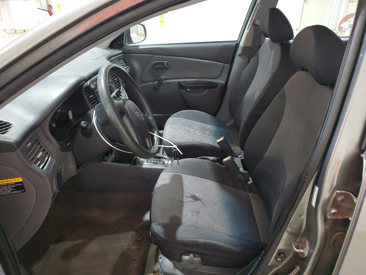 2010 Kia Lx 4 Door Gray vin: KNADH4A34A6651668