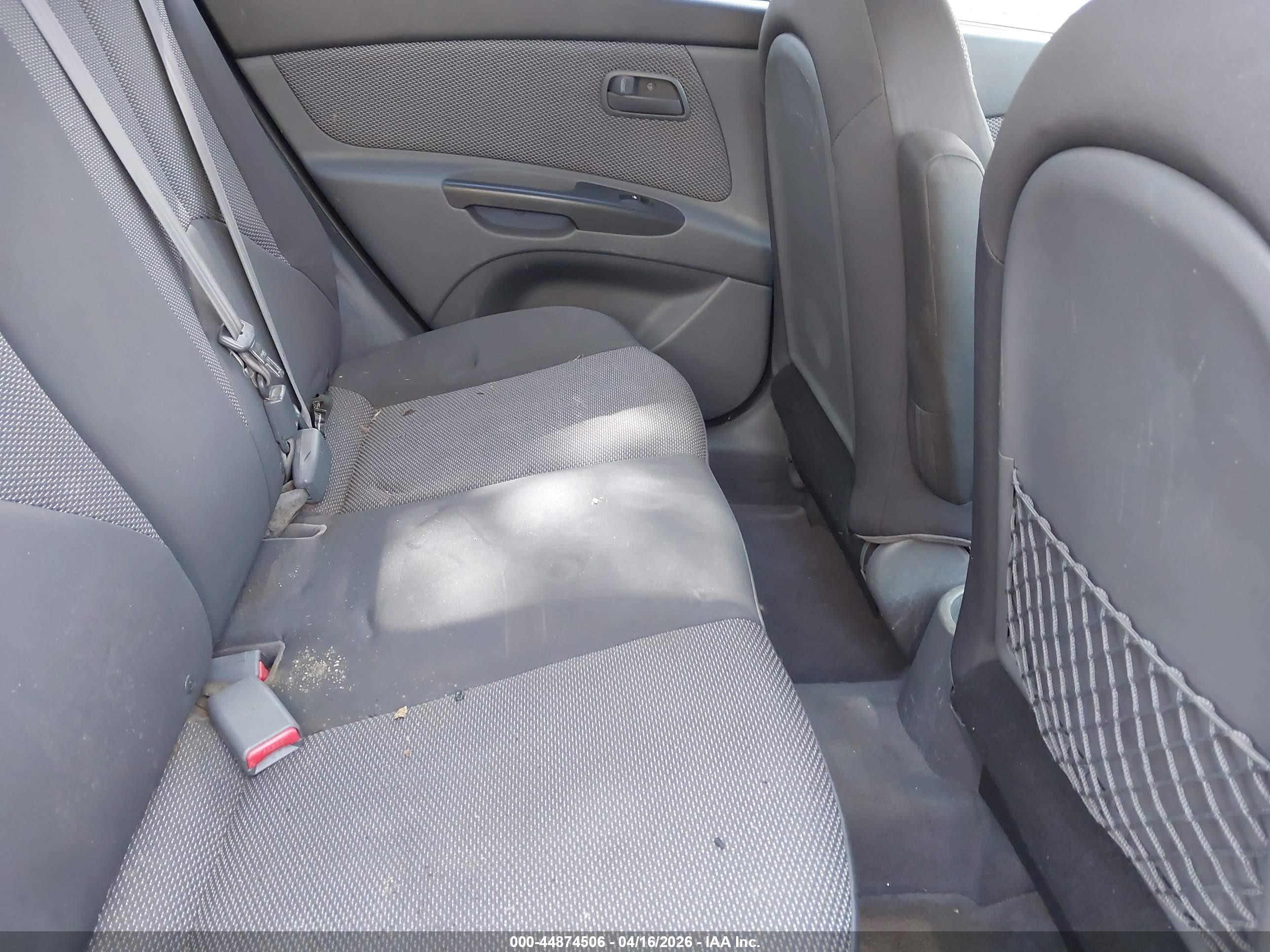 2011 Kia Rio Lx Black vin: KNADH4A34B6926683