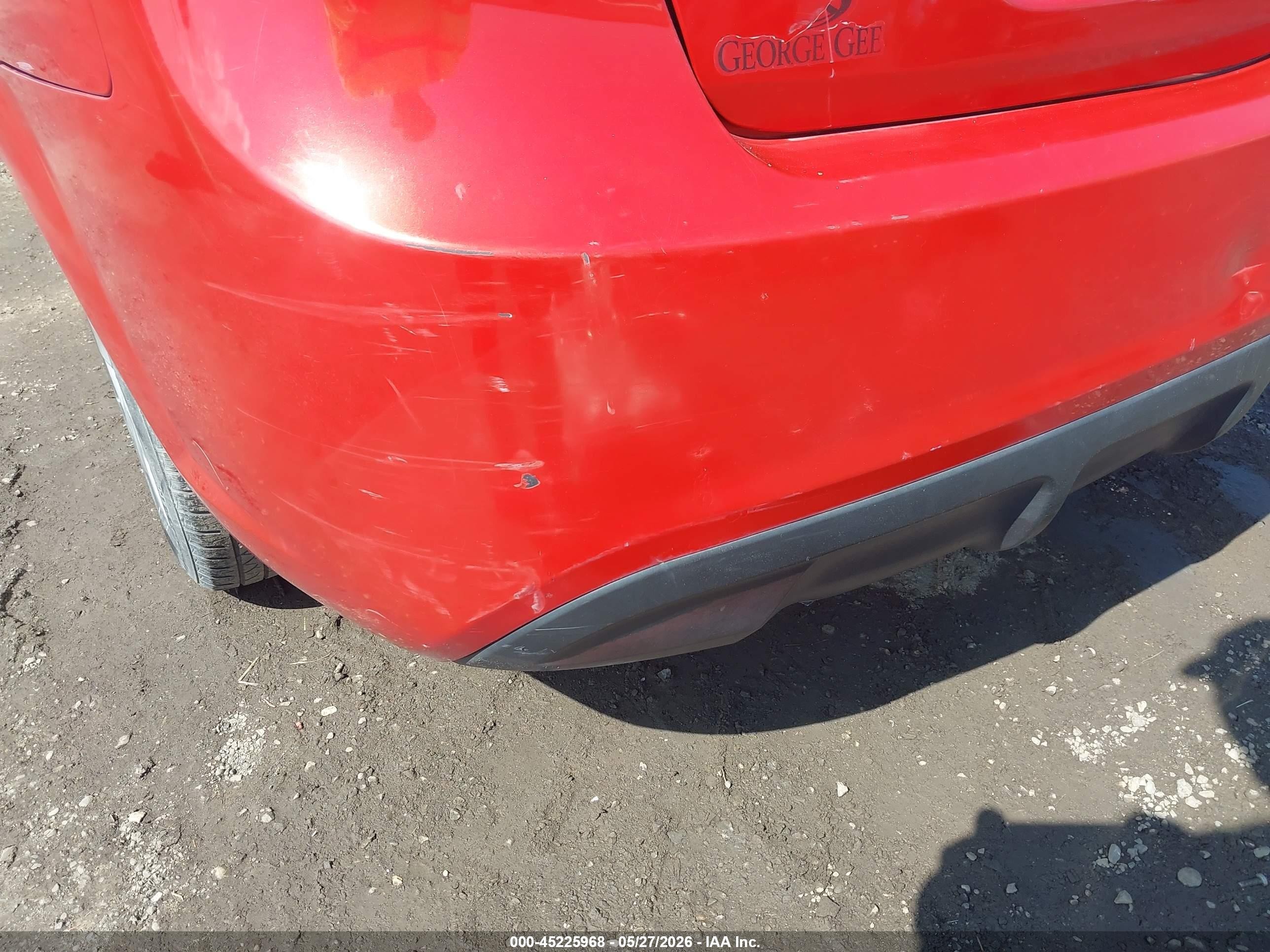 2011 Kia Rio Lx Red vin: KNADH4A35B6731336
