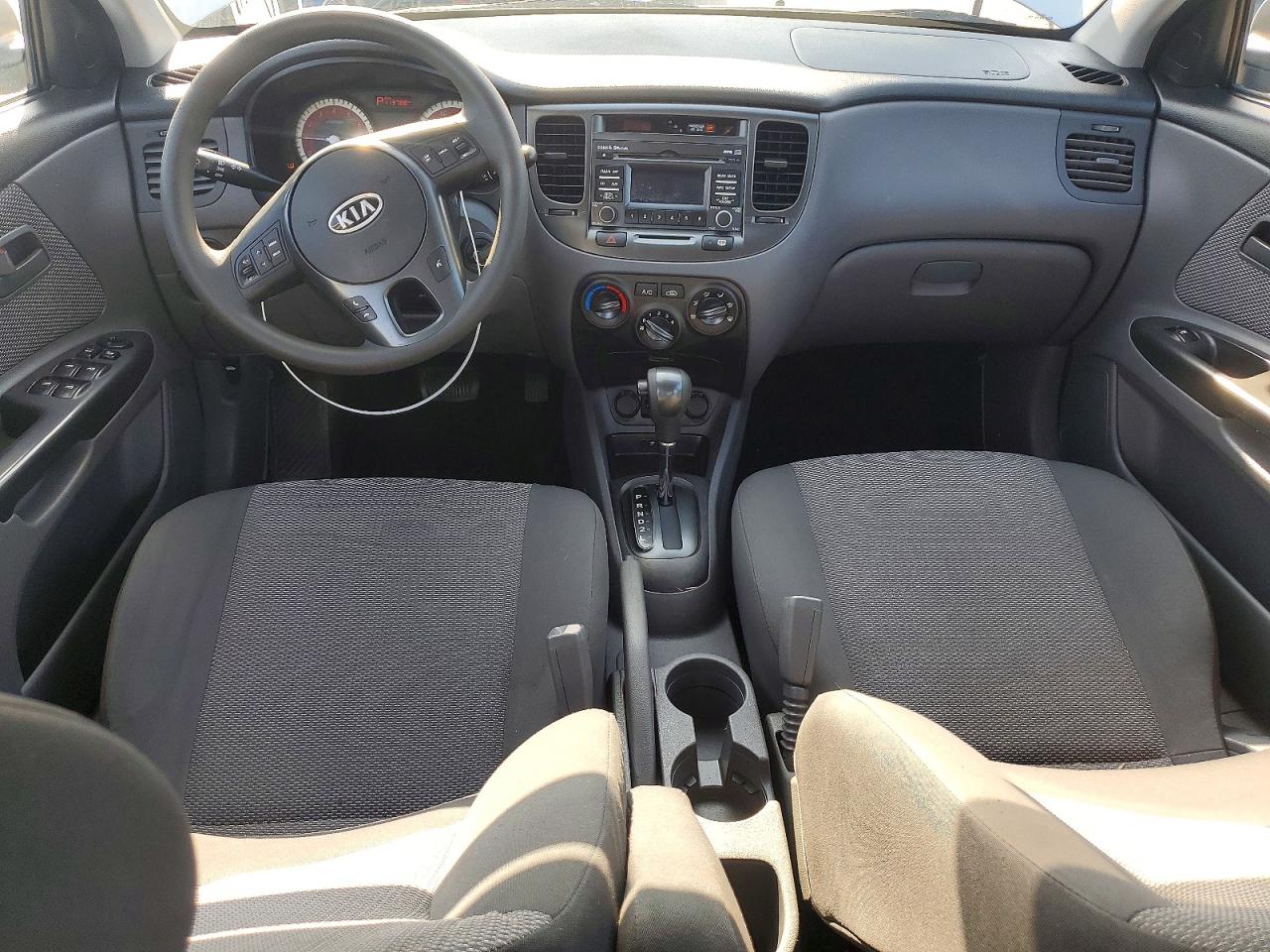2011 Kia Rio Lx Silver vin: KNADH4A35B6868471