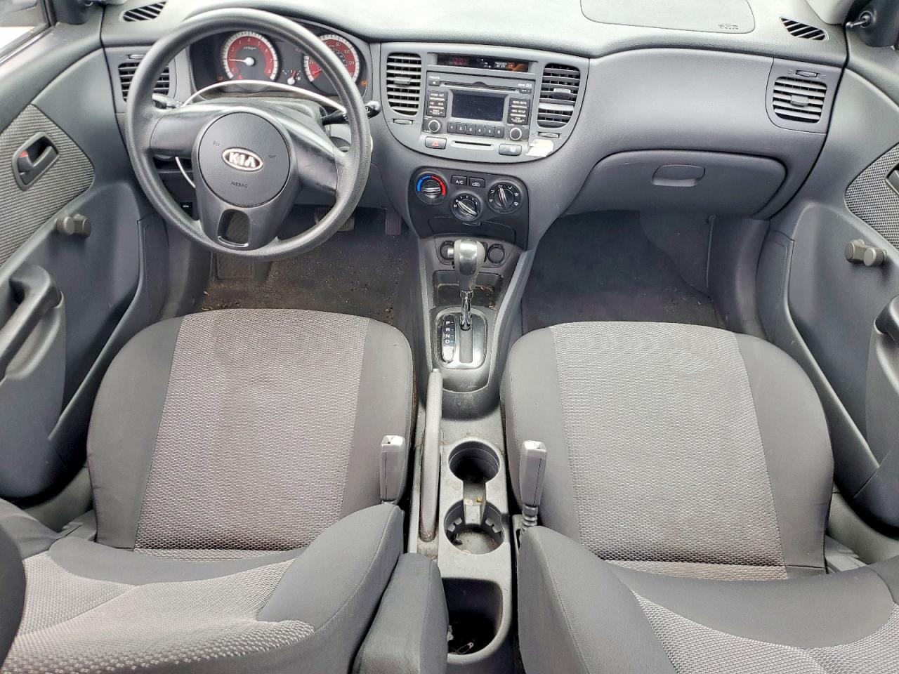 2011 Kia Rio Lx Silver vin: KNADH4A35B6949373