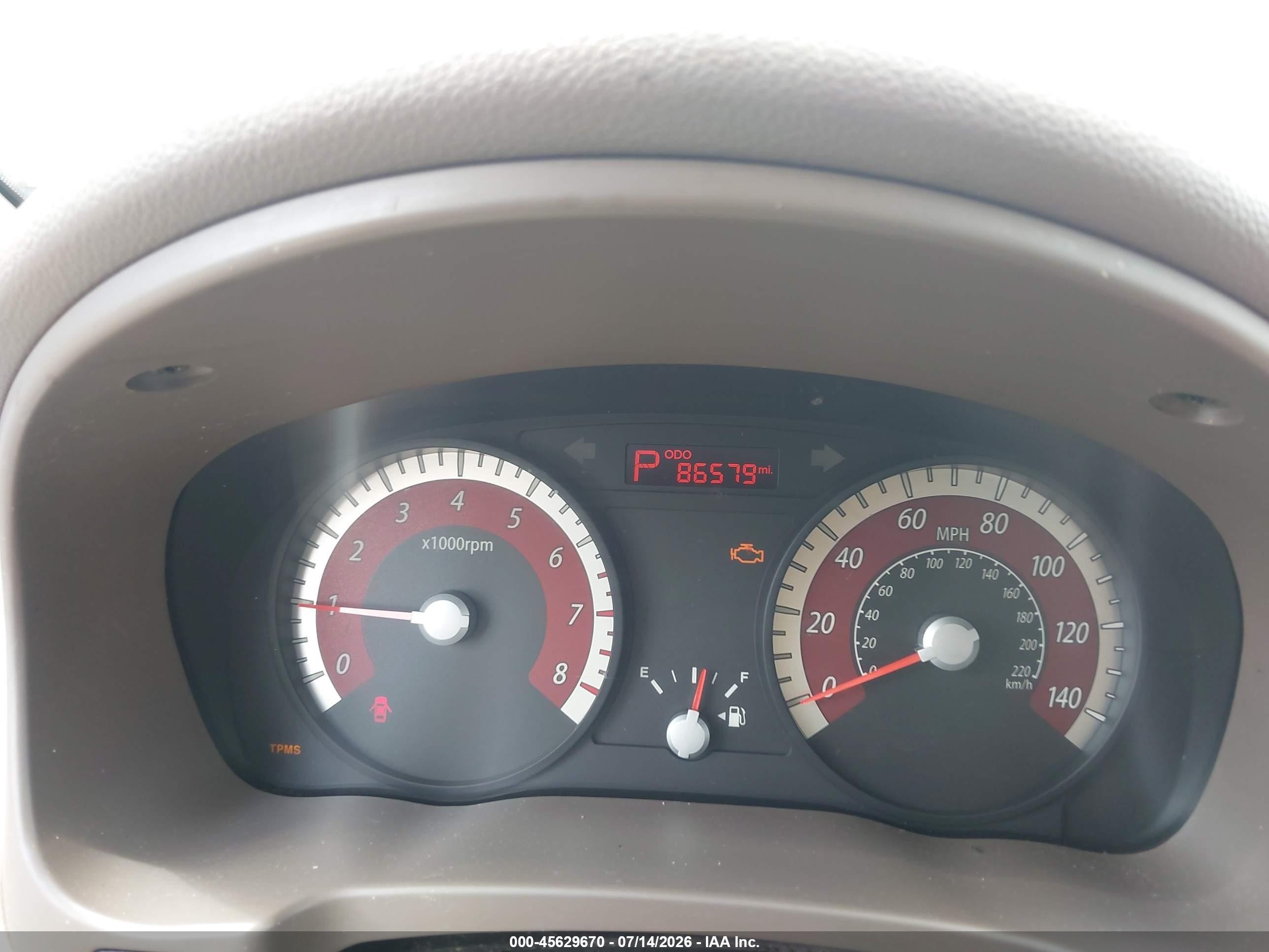 2010 Kia Rio Lx White vin: KNADH4A36A6632233