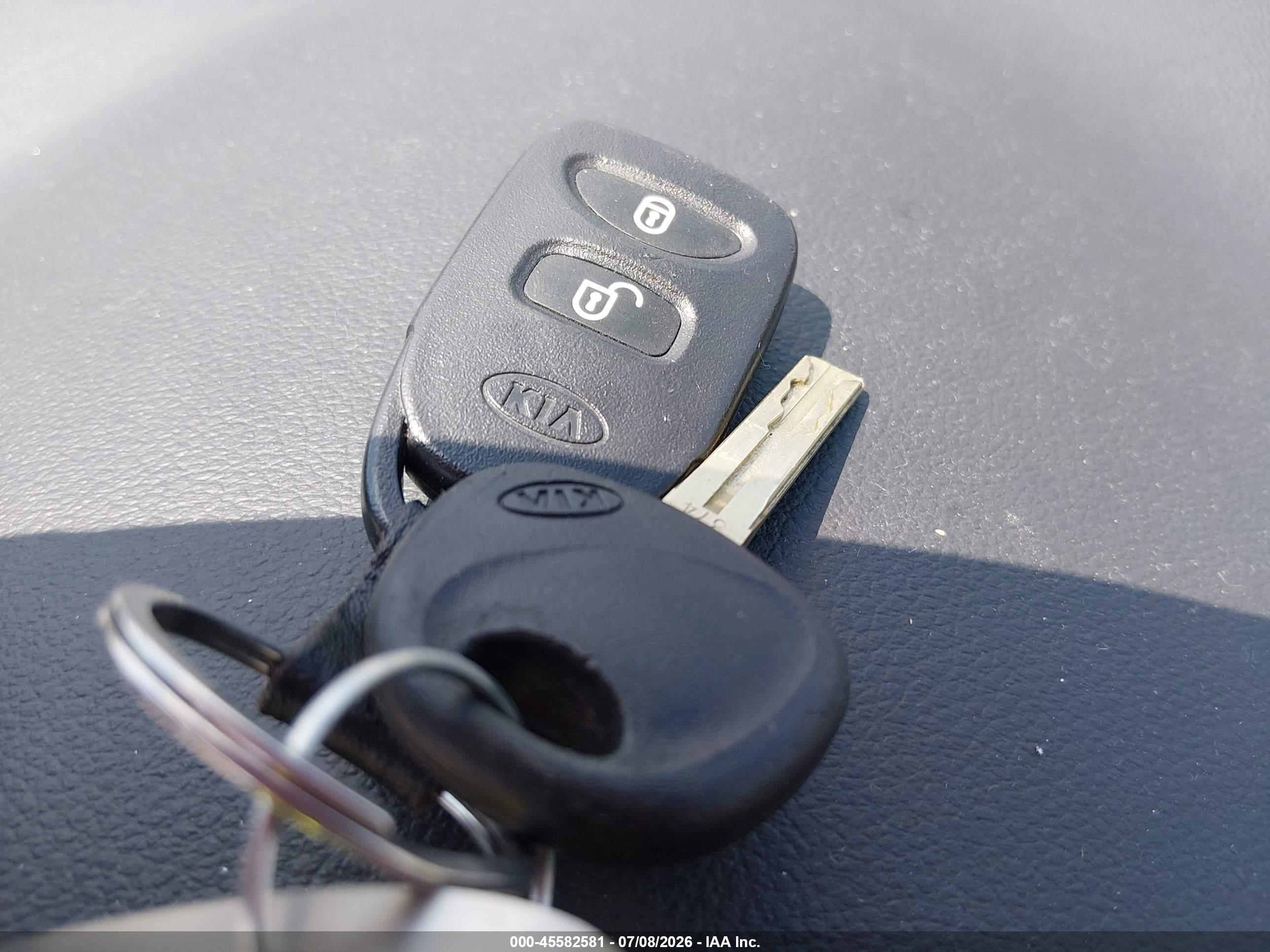 2011 Kia Rio Lx Black vin: KNADH4A36B6863361