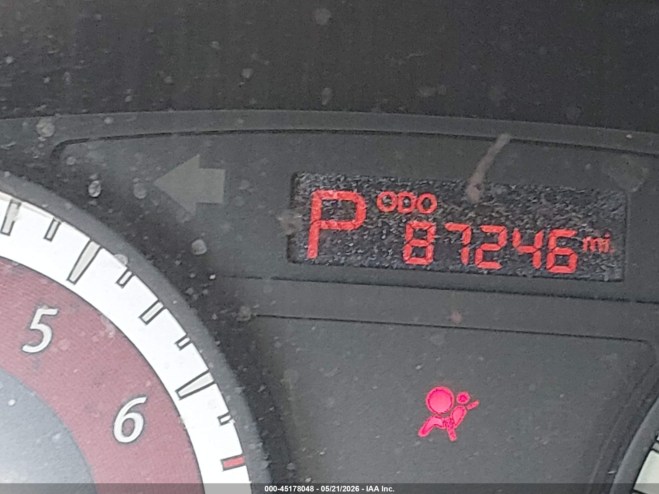 2010 Kia Rio Lx Gray vin: KNADH4A37A6664558
