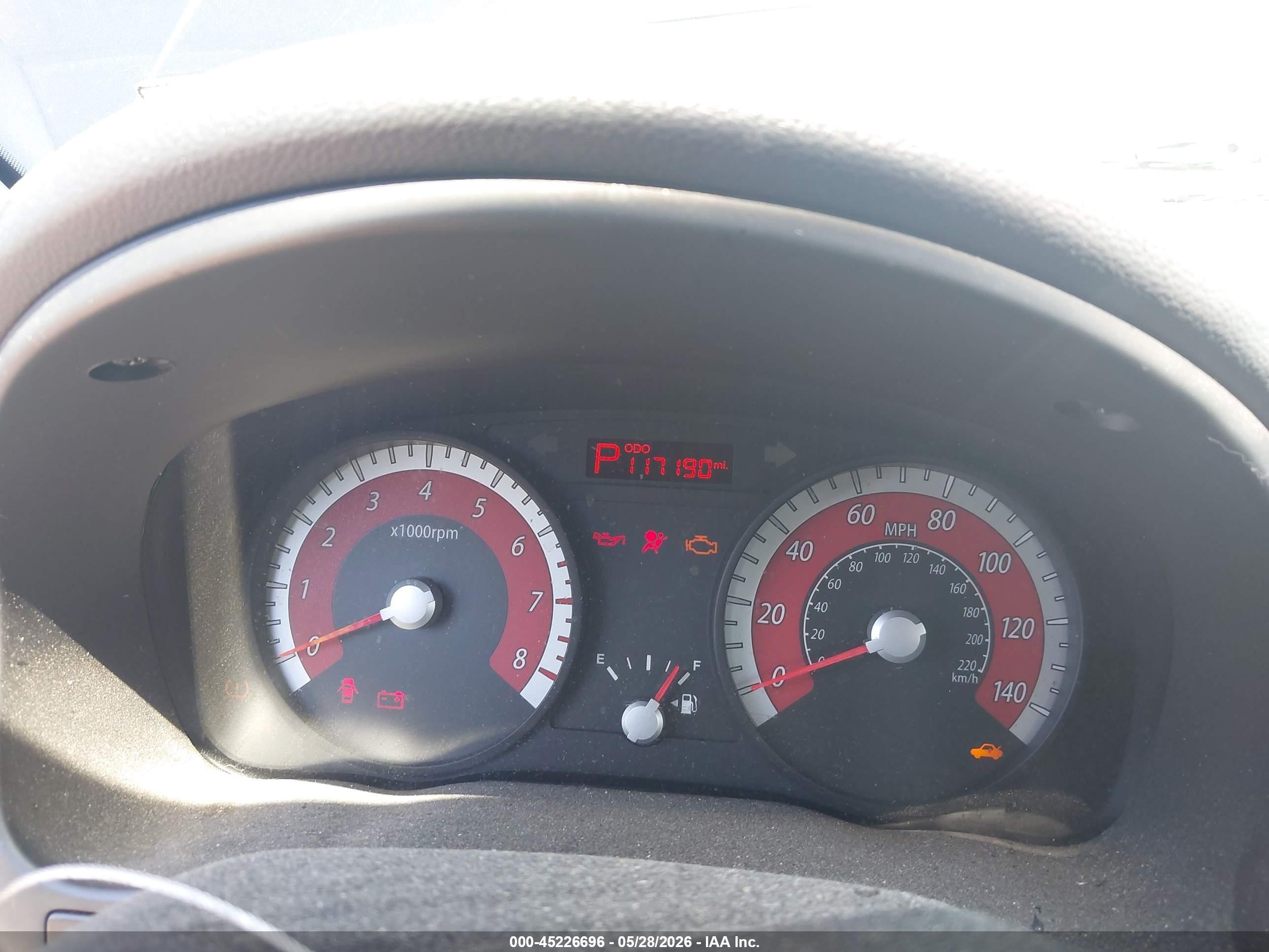 2011 Kia Rio Lx Black vin: KNADH4A37B6868679