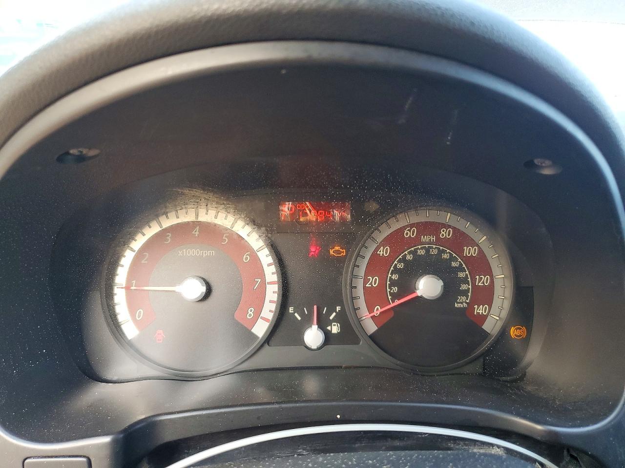 2010 Kia Rio Base Black vin: KNADH4A38A6635781