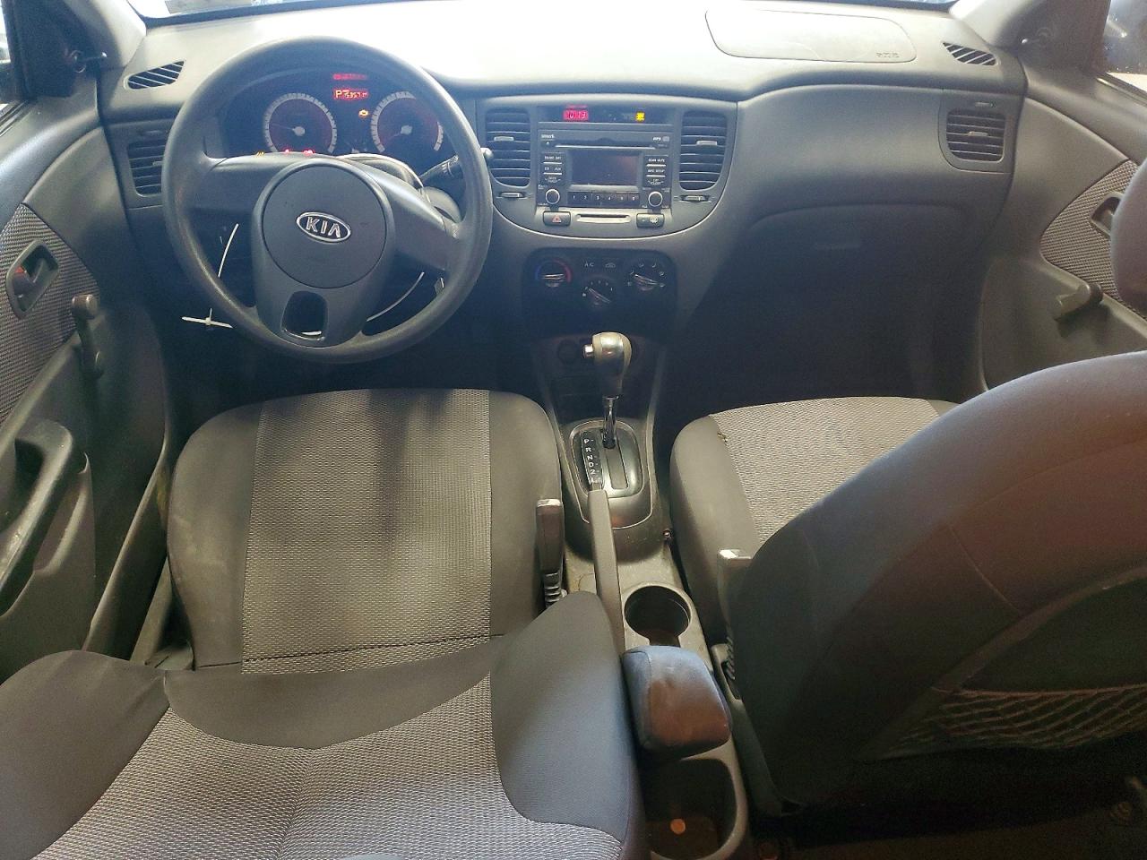 2011 Kia Rio Lx Gray vin: KNADH4A38B6912561