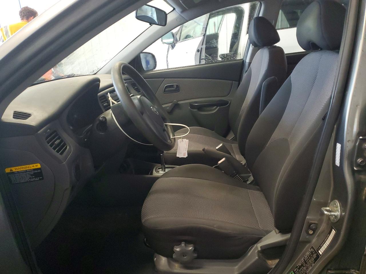 2011 Kia Rio Lx Gray vin: KNADH4A38B6912561