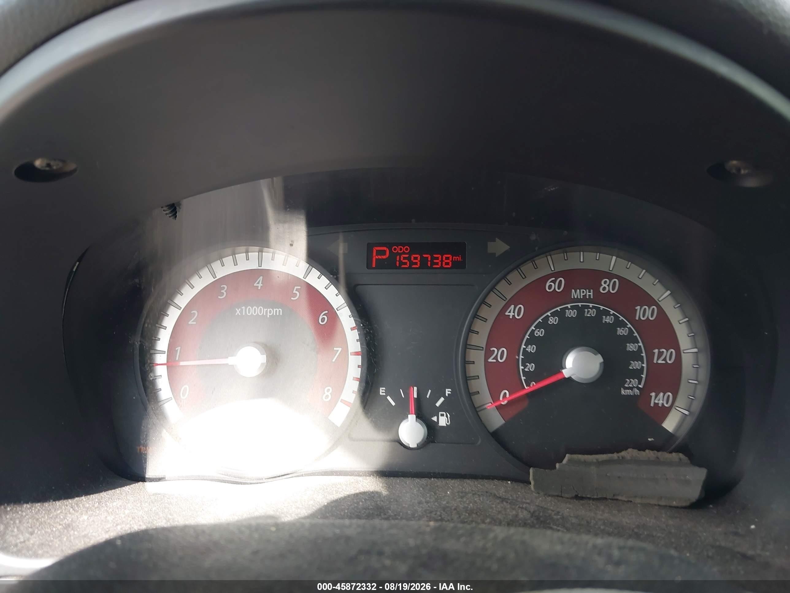 2011 Kia Rio Lx White vin: KNADH4A39B6709047