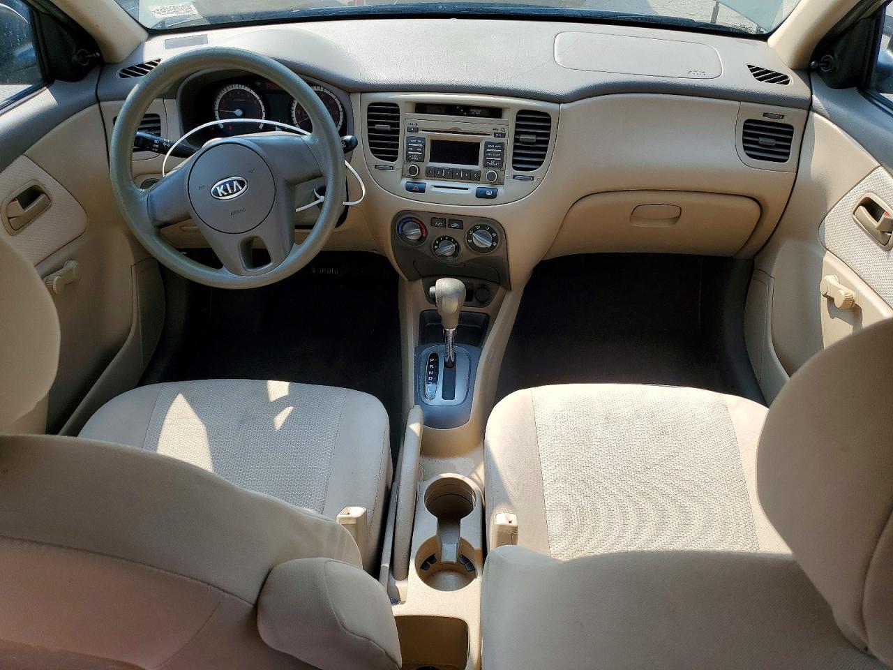 2011 Kia Rio Lx Beige vin: KNADH4A39B6734143