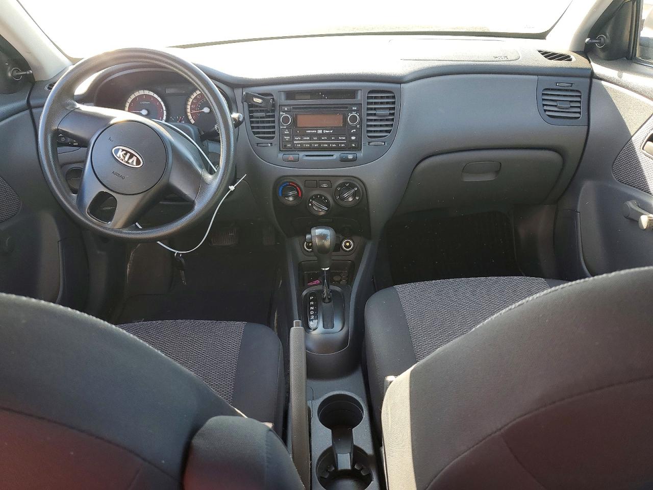 2010 Kia Rio Lx Beige vin: KNADH4B31A6685307