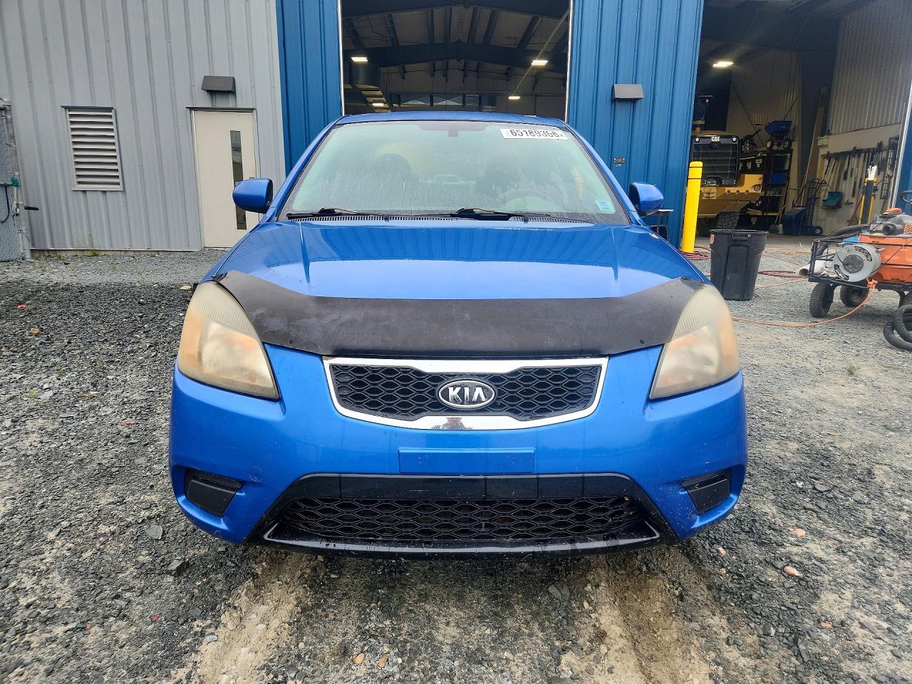 2010 Kia Rio Lx Blue vin: KNADH4B32A6596054