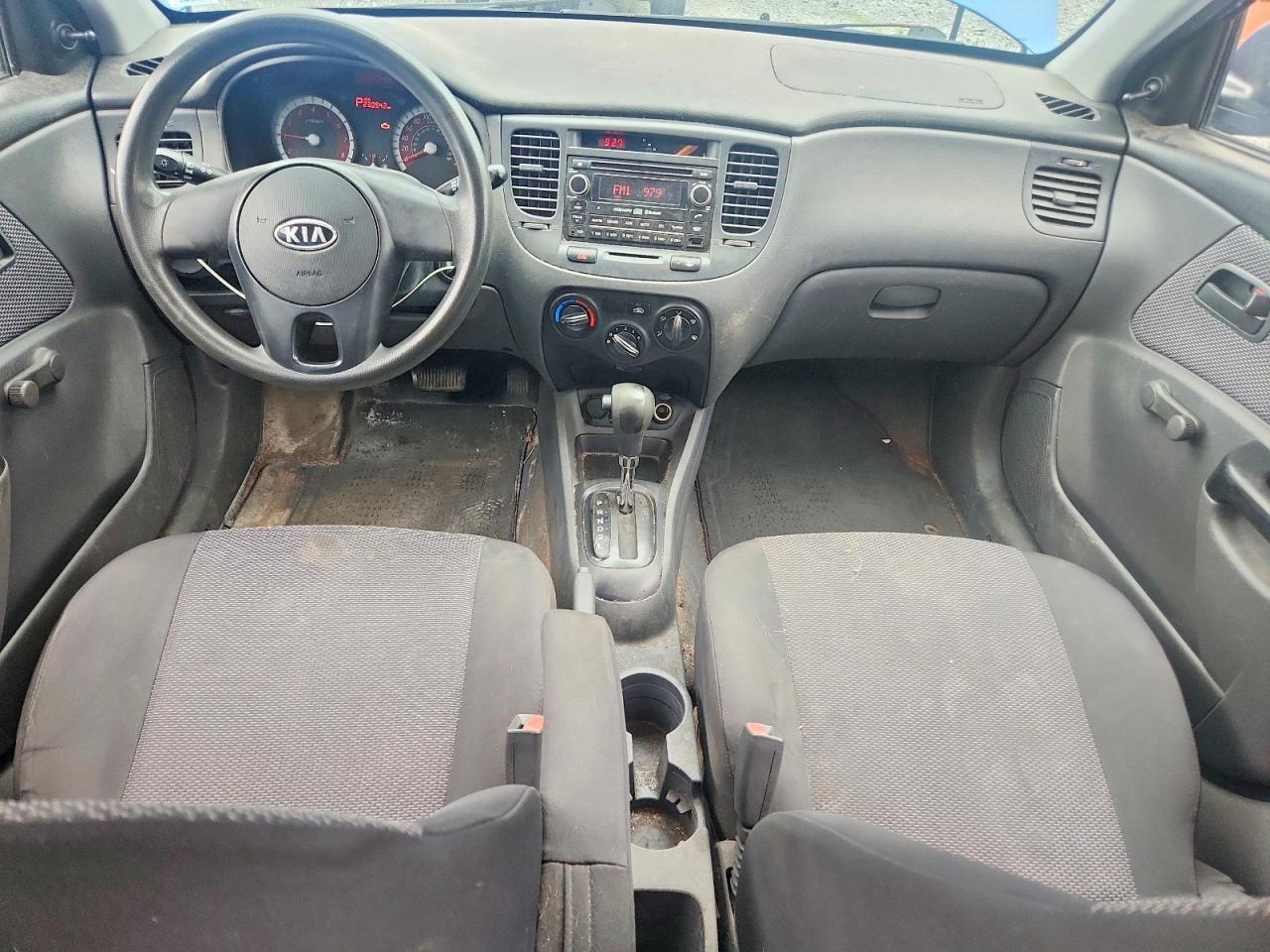 2010 Kia Rio Lx Blue vin: KNADH4B32A6596054
