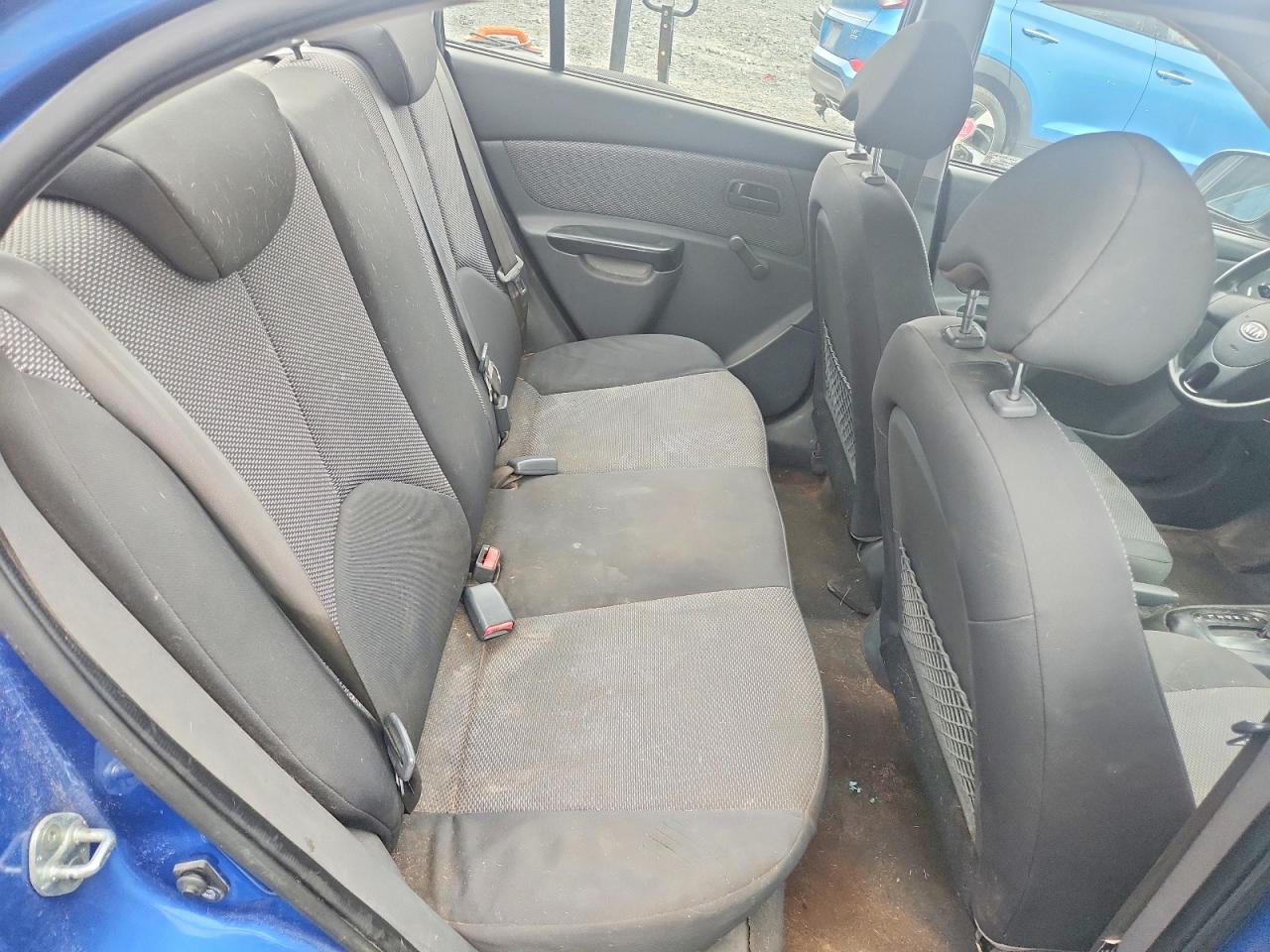 2010 Kia Rio Lx Blue vin: KNADH4B32A6596054