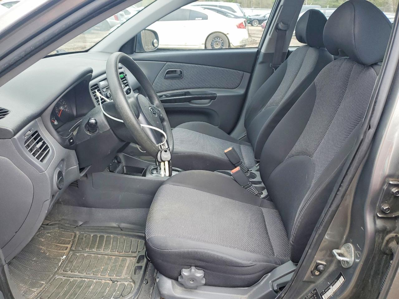 2010 Kia Rio Lx Серый vin: KNADH4B35A6622730