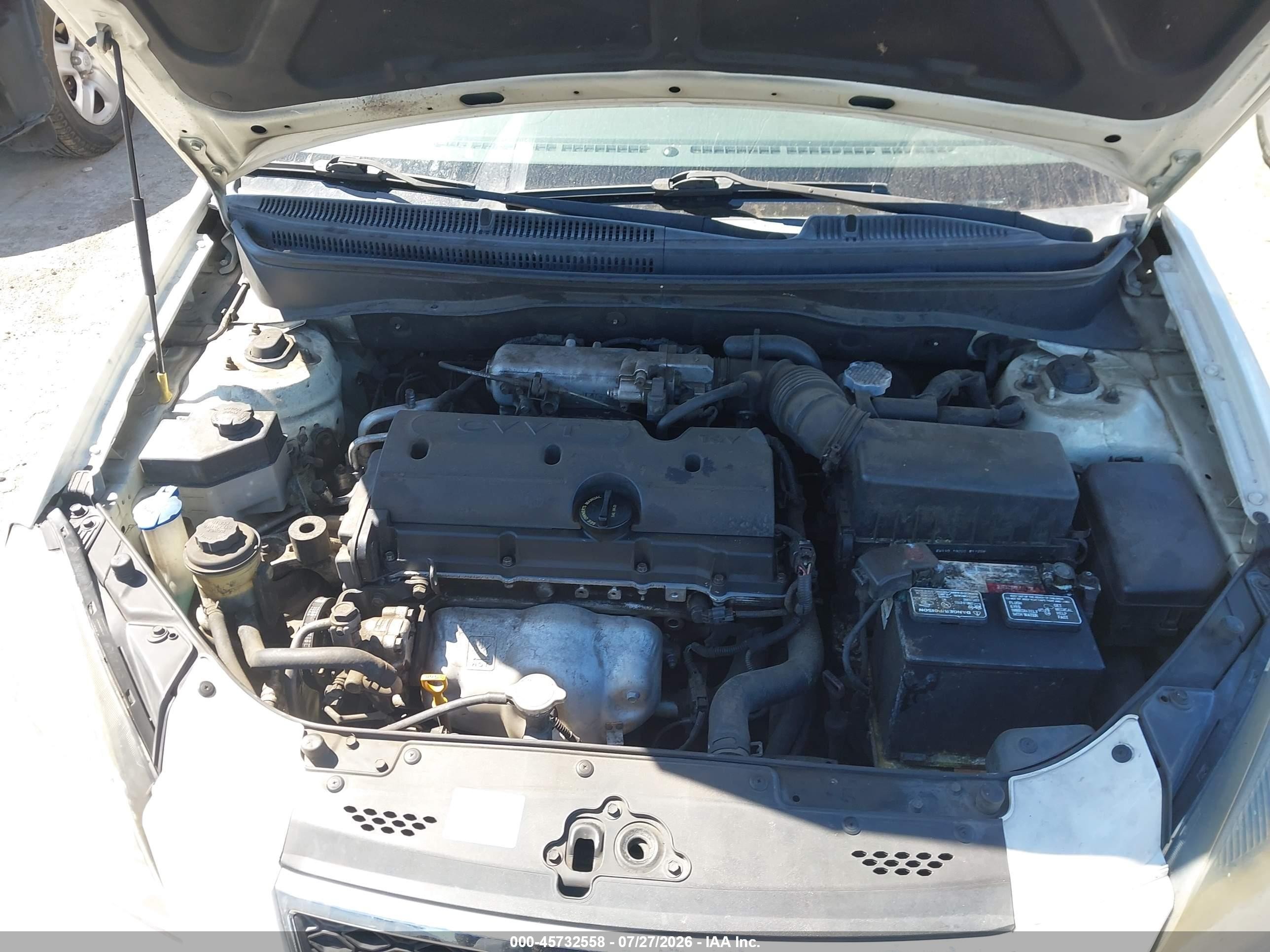 2010 Kia Rio Lx Белый vin: KNADH5A34A6646704