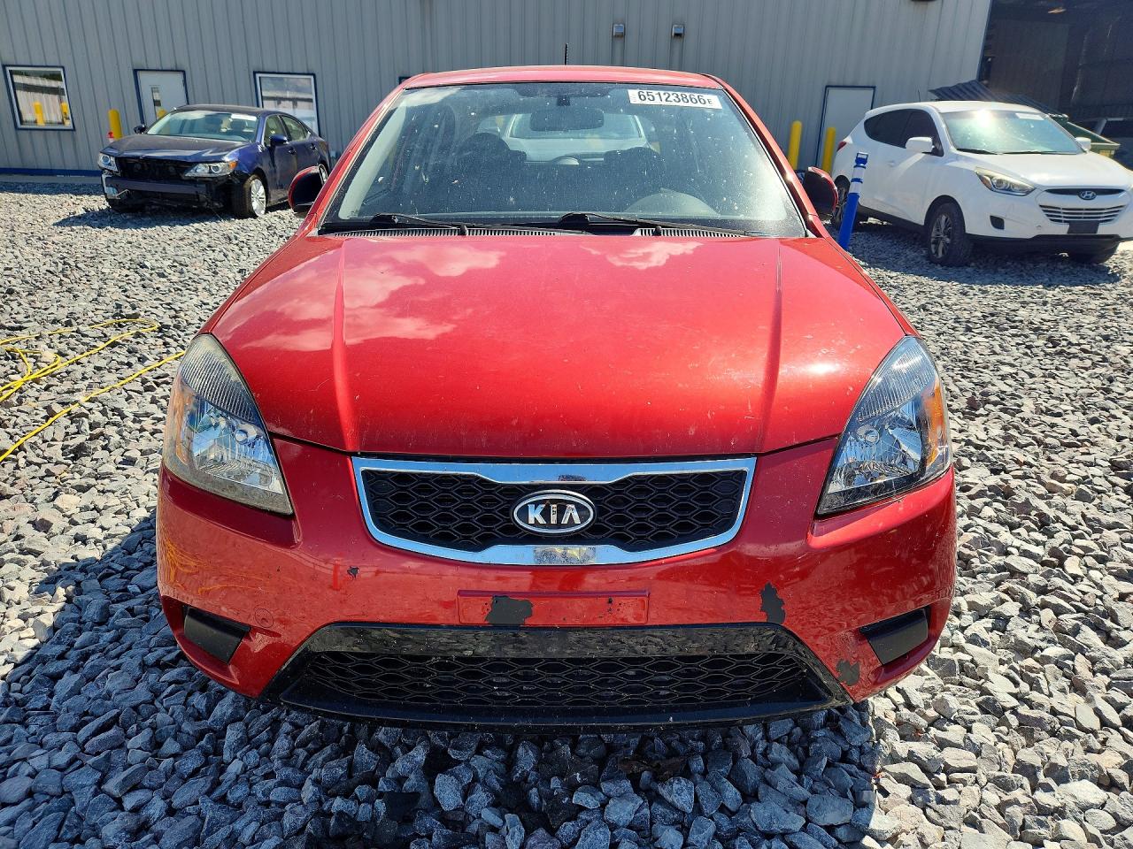 2011 Kia Rio5 Lx Red vin: KNADH5A39B6762627