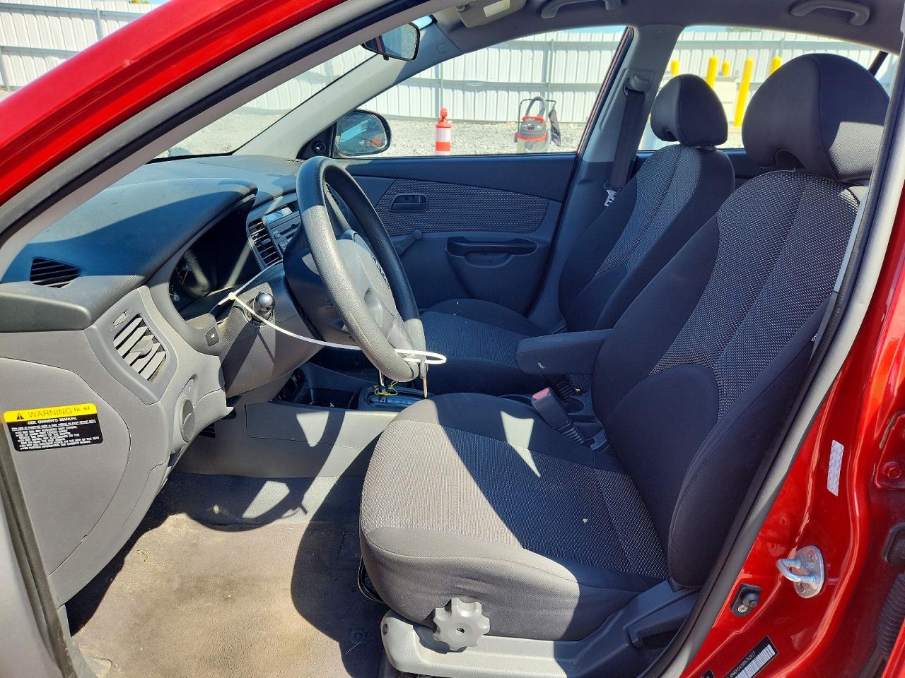 2011 Kia Rio5 Lx Red vin: KNADH5A39B6762627